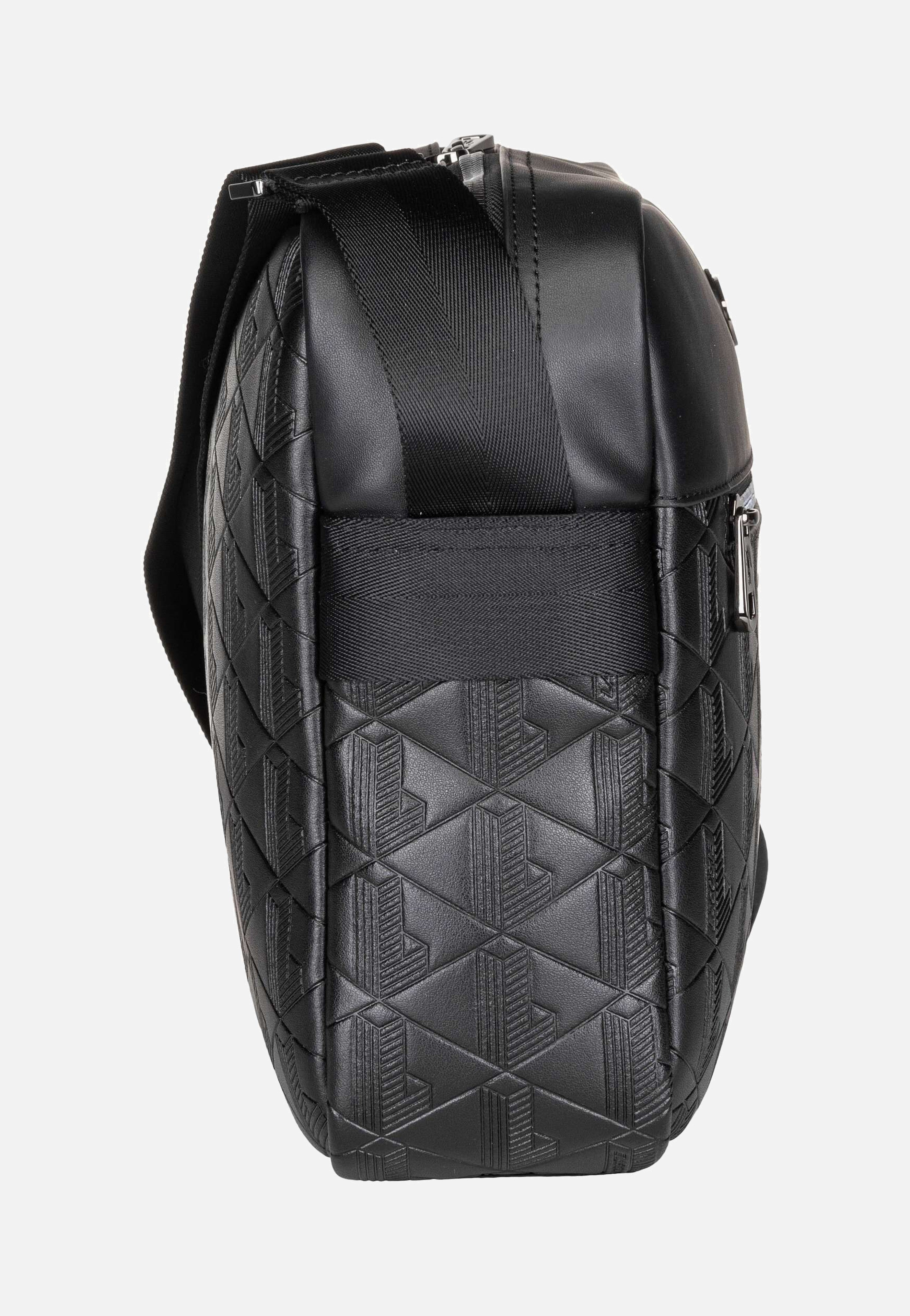 Lacoste Nomogramme Reporter NH4656MR Black Crossbody Bag
