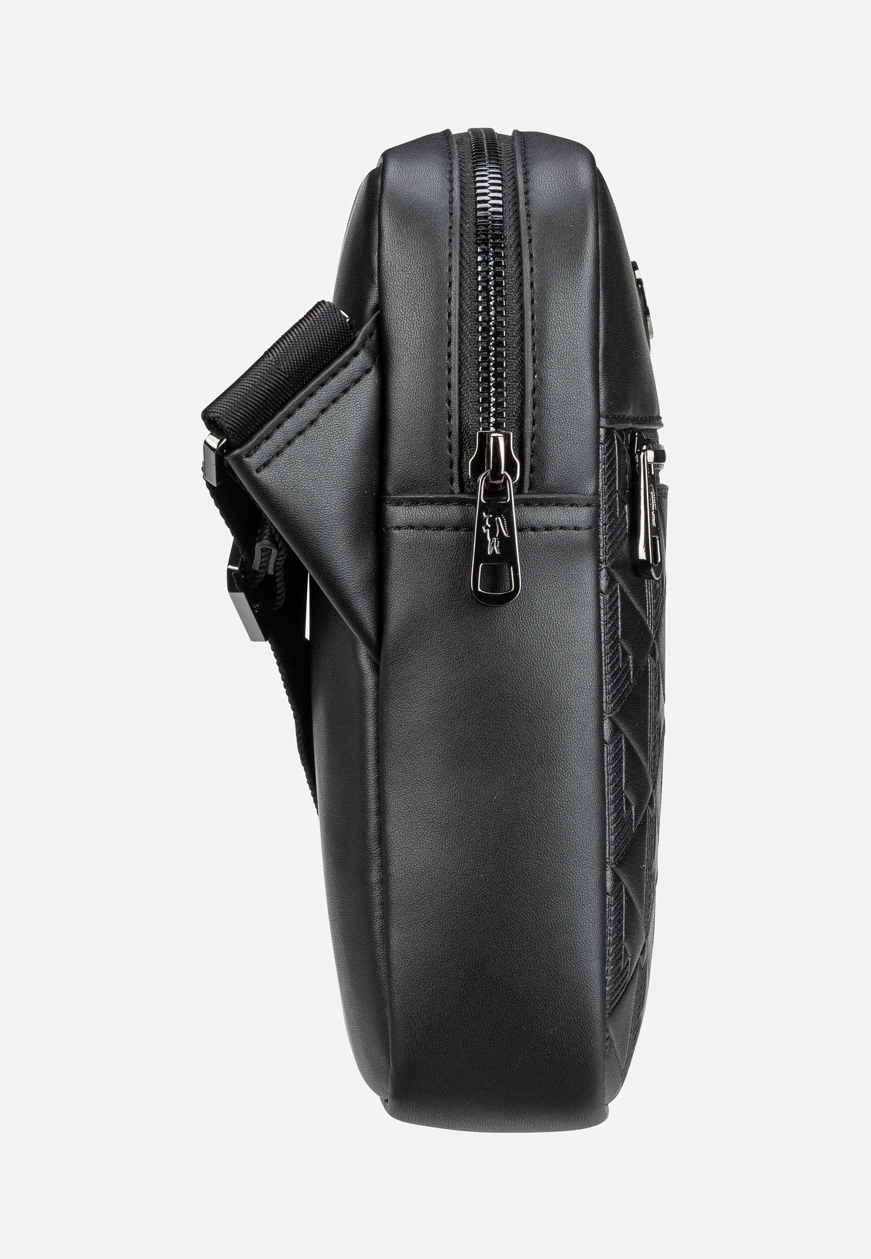 Lacoste Nomogramme Vertical 4486 Noir Crossbody Bag