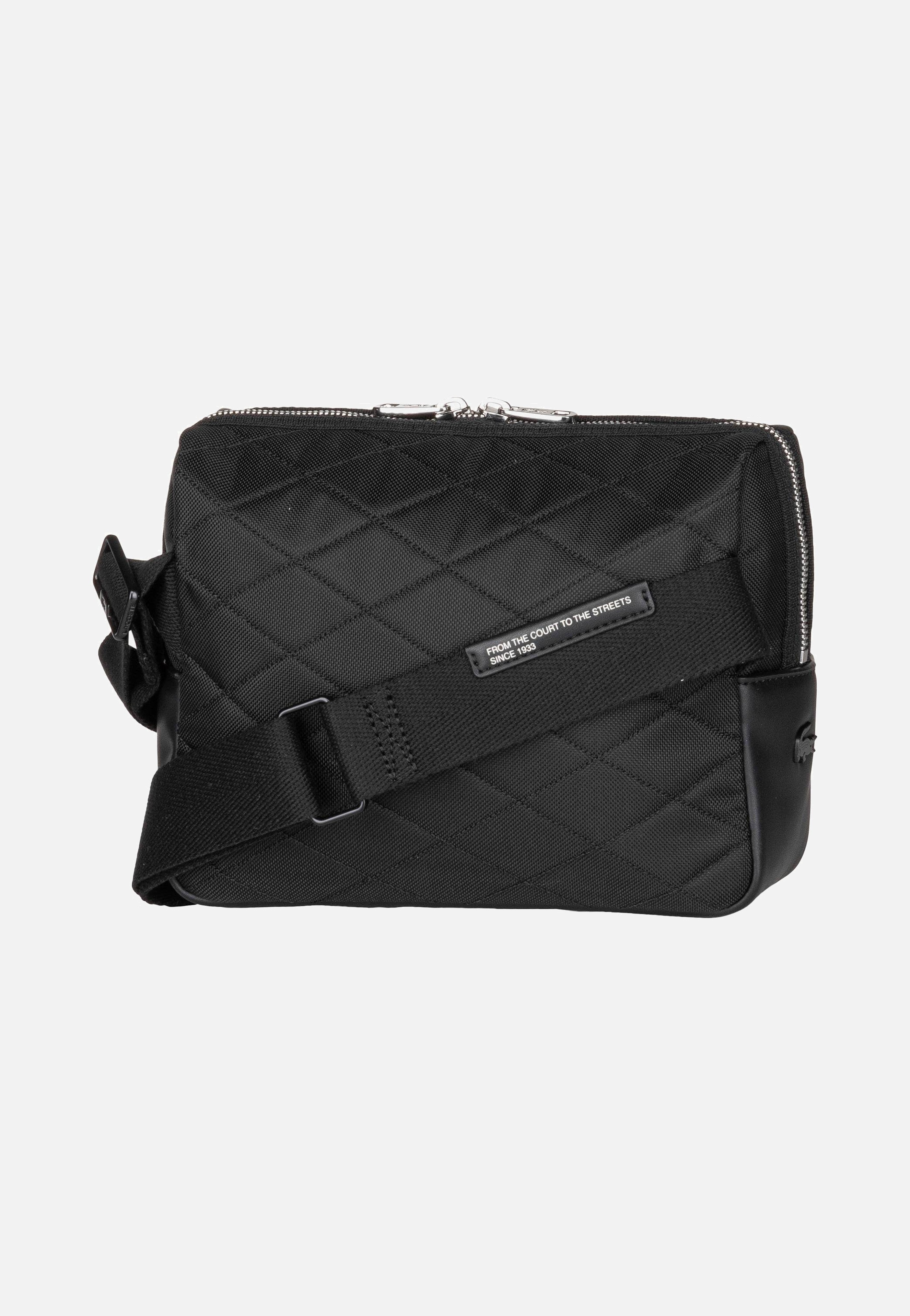 Lacoste Yzio Reporter NH4650YZ Black Crossbody Bag