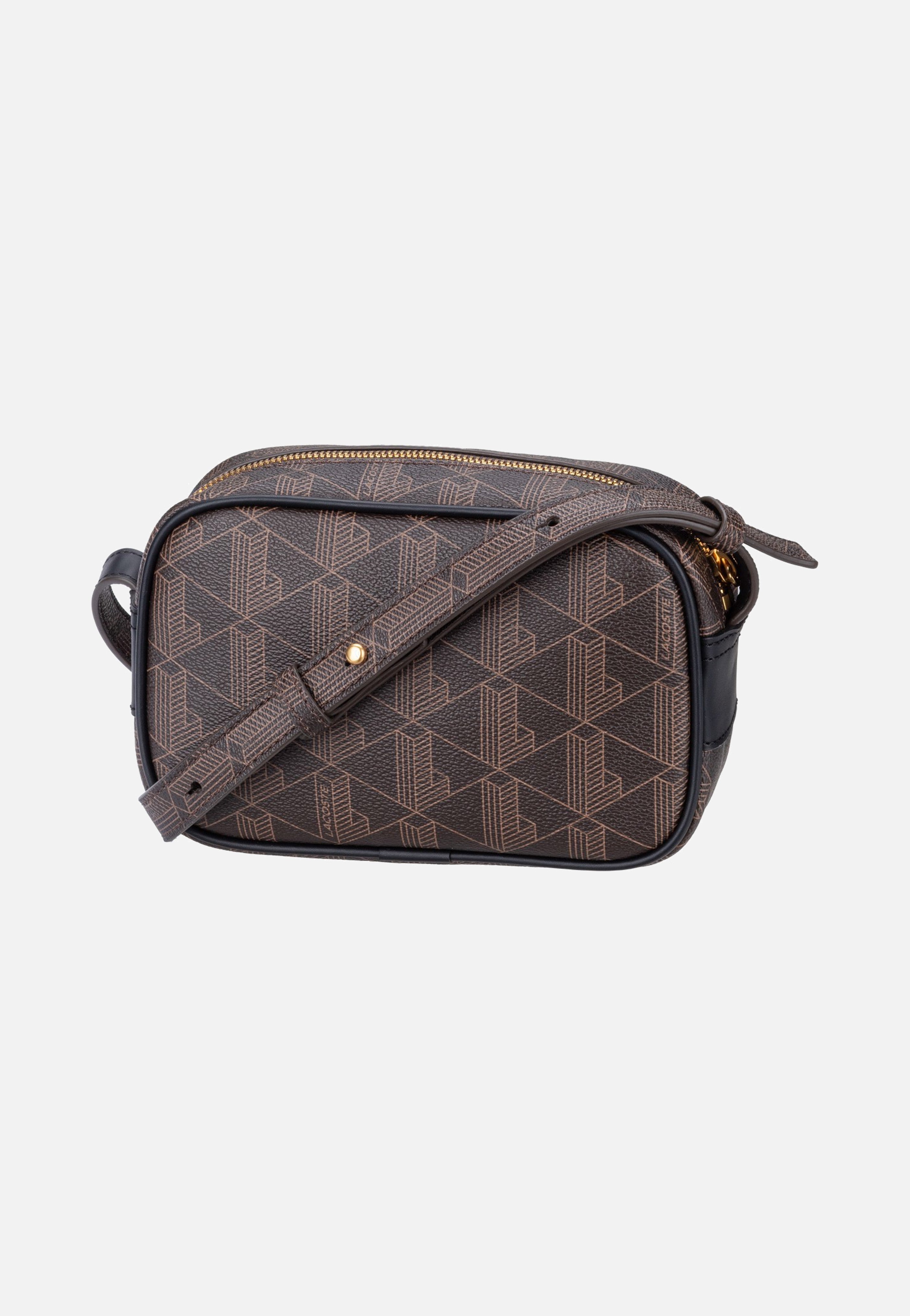 Lacoste The Blend S Reporter Bag 5421 Mono Slate Black Shitake Crossbody Bag