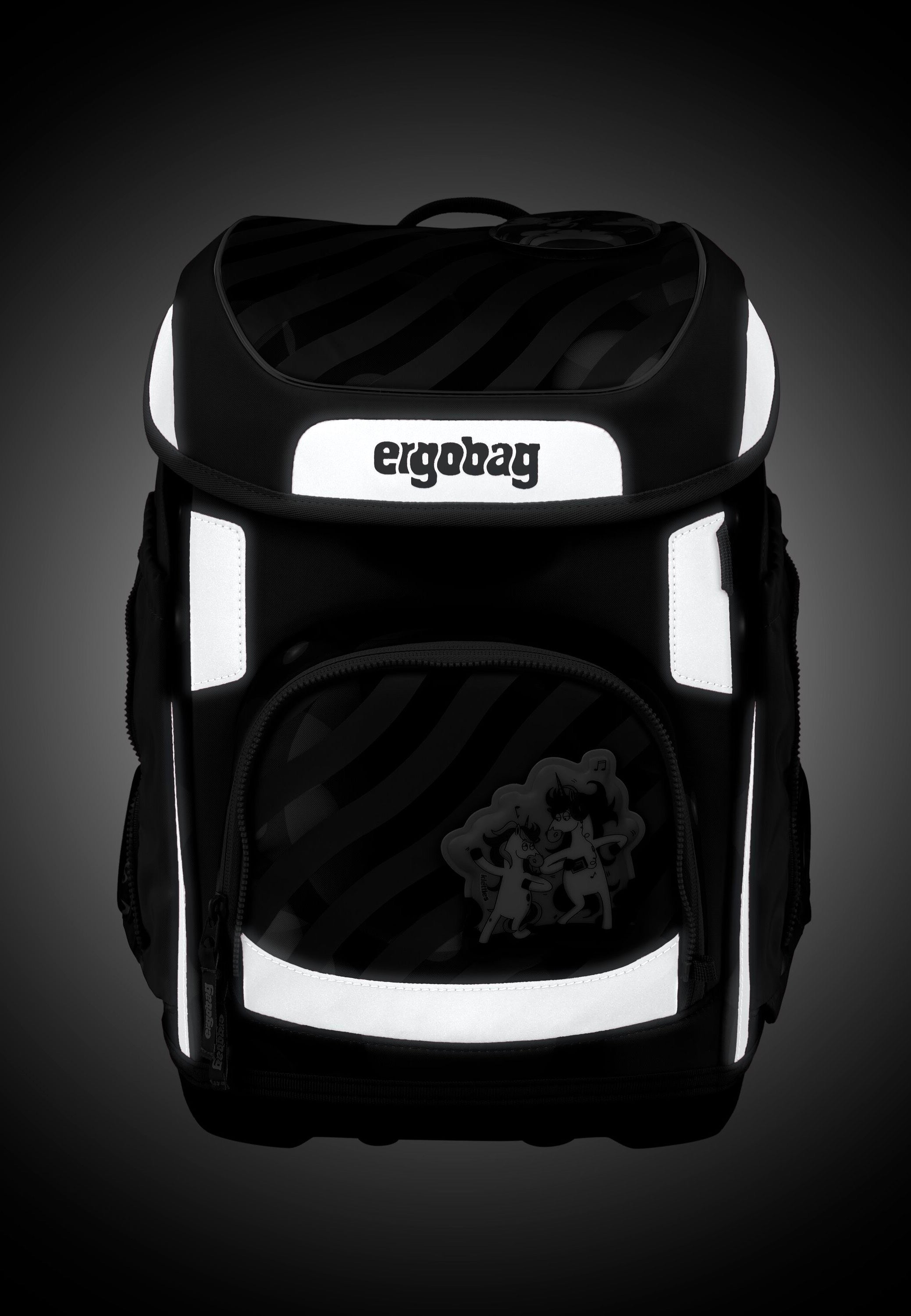 ergobag cubo Set NEO KuntBärbuntes Einhorn School Bag