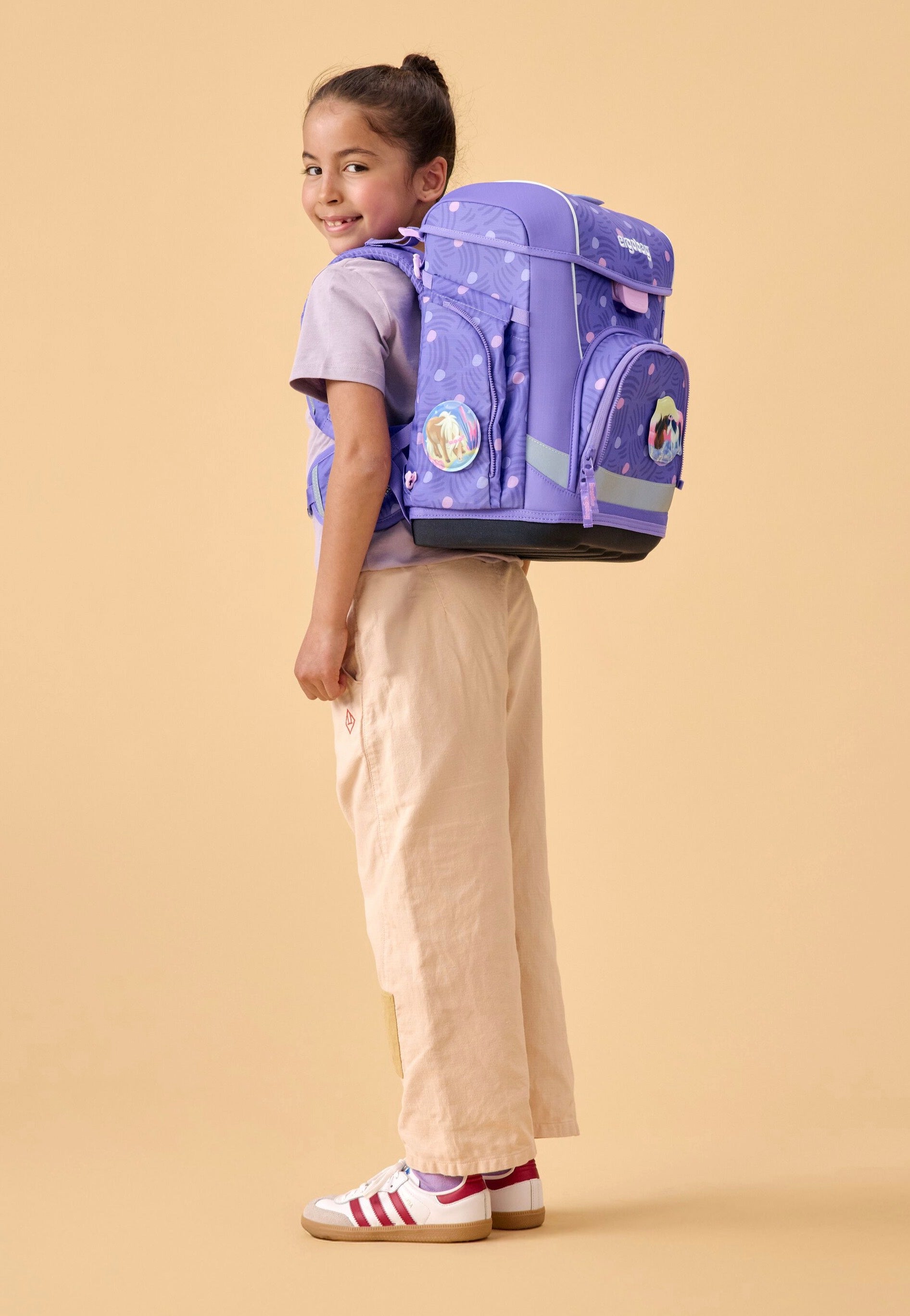 ergobag cubo light Set PonyBäradies School Bag