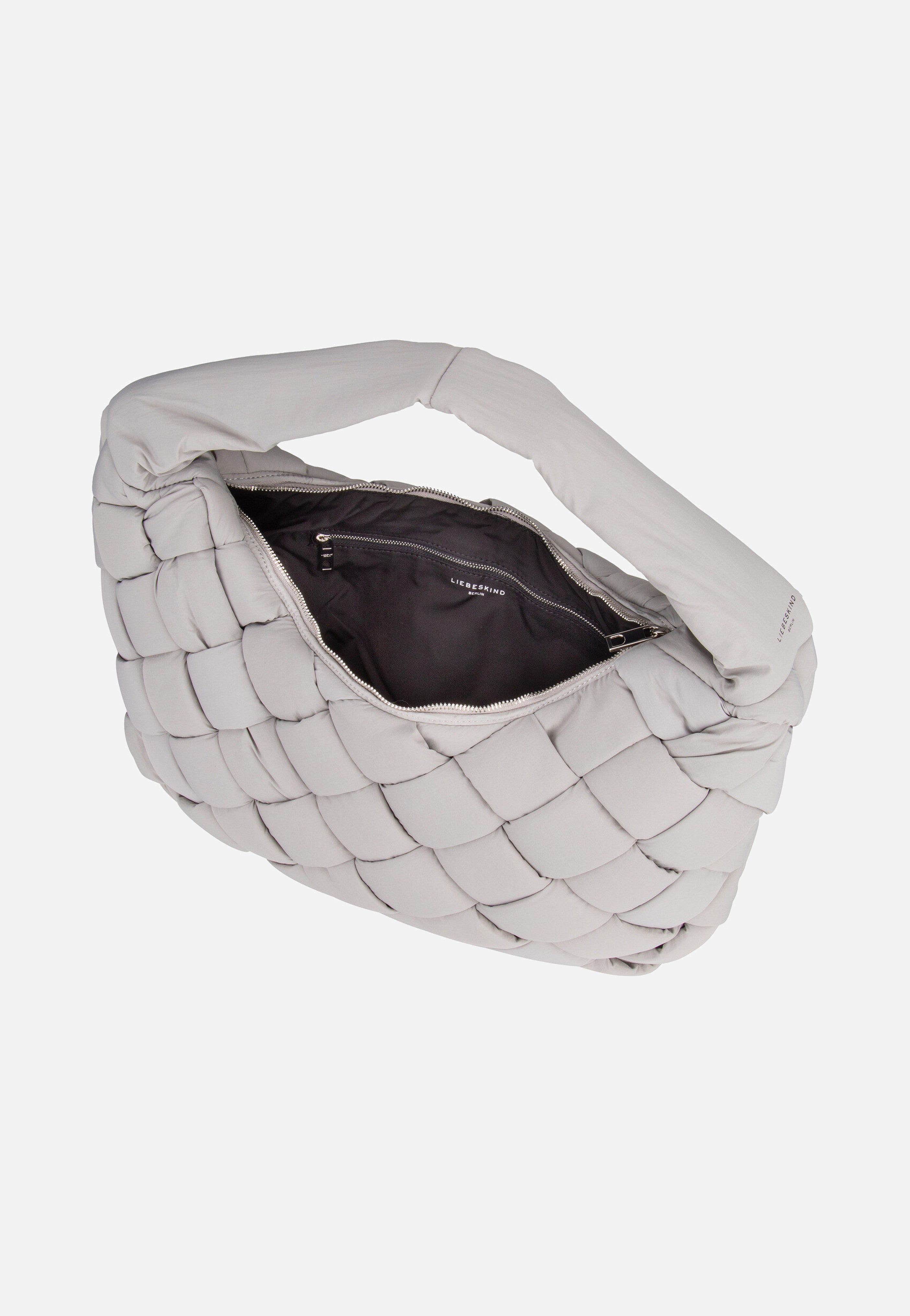 Liebeskind Berlin Bo Plain L 2168733 Neutral Grey Hobo Bag