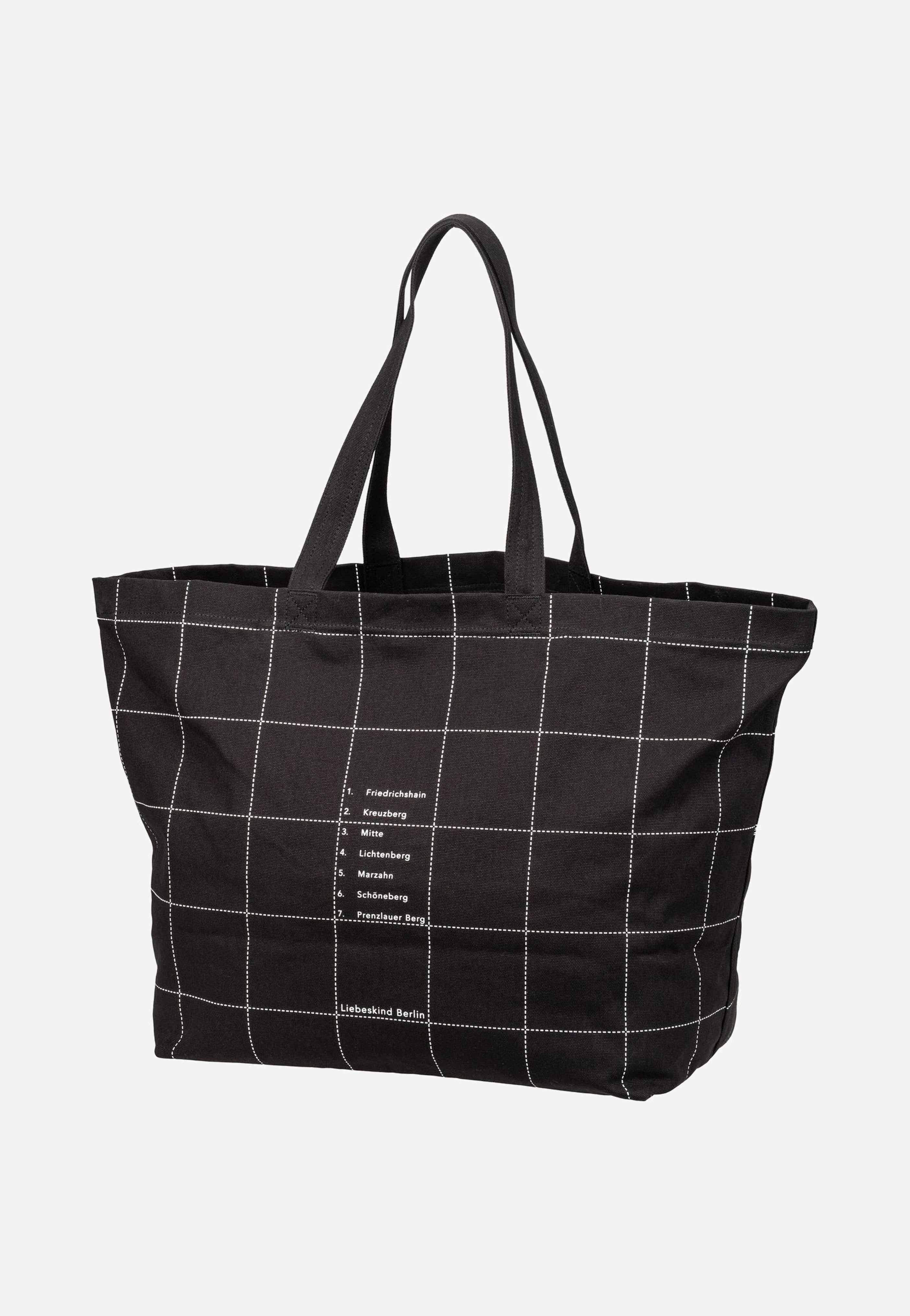 Liebeskind Berlin Canvas XL 2164893 Black Shopper