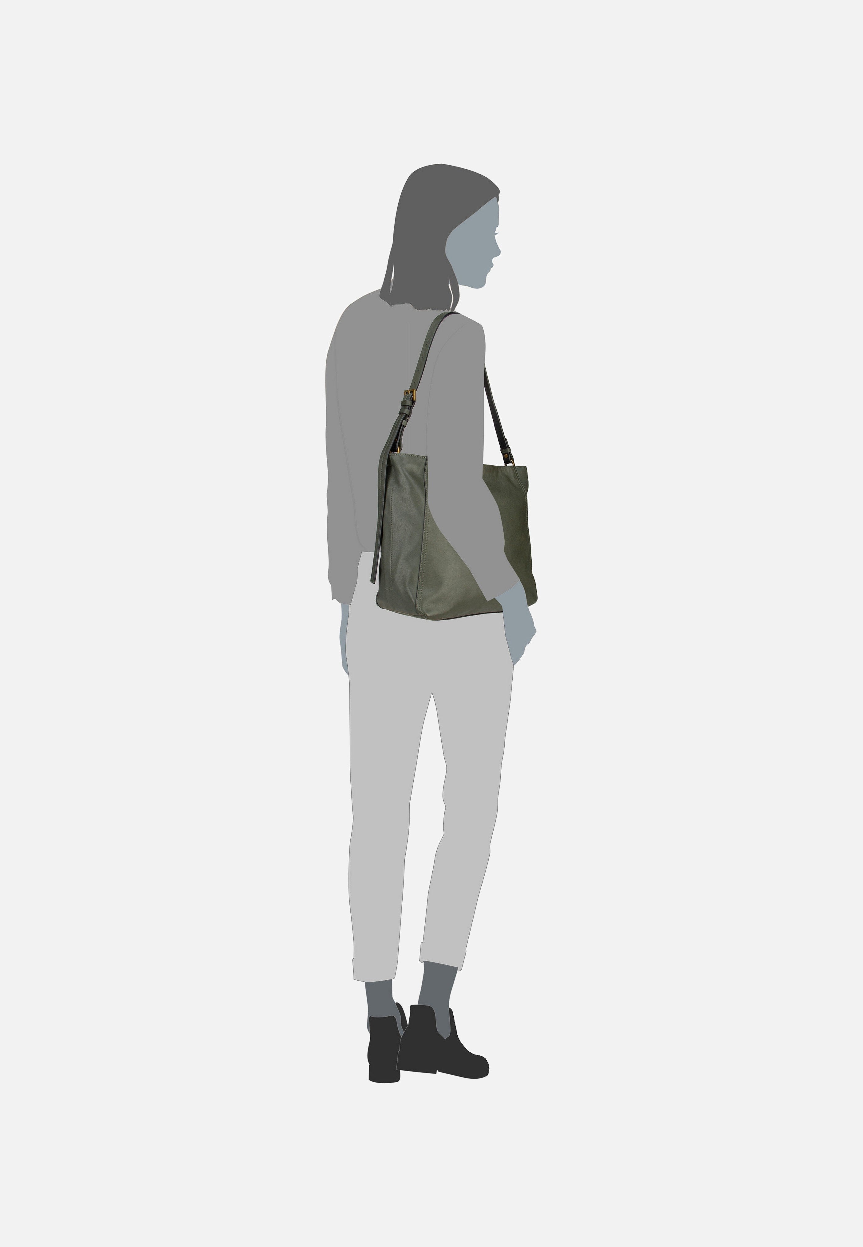Liebeskind Berlin Chudy 2152102 Cypress Green Hobo Bag