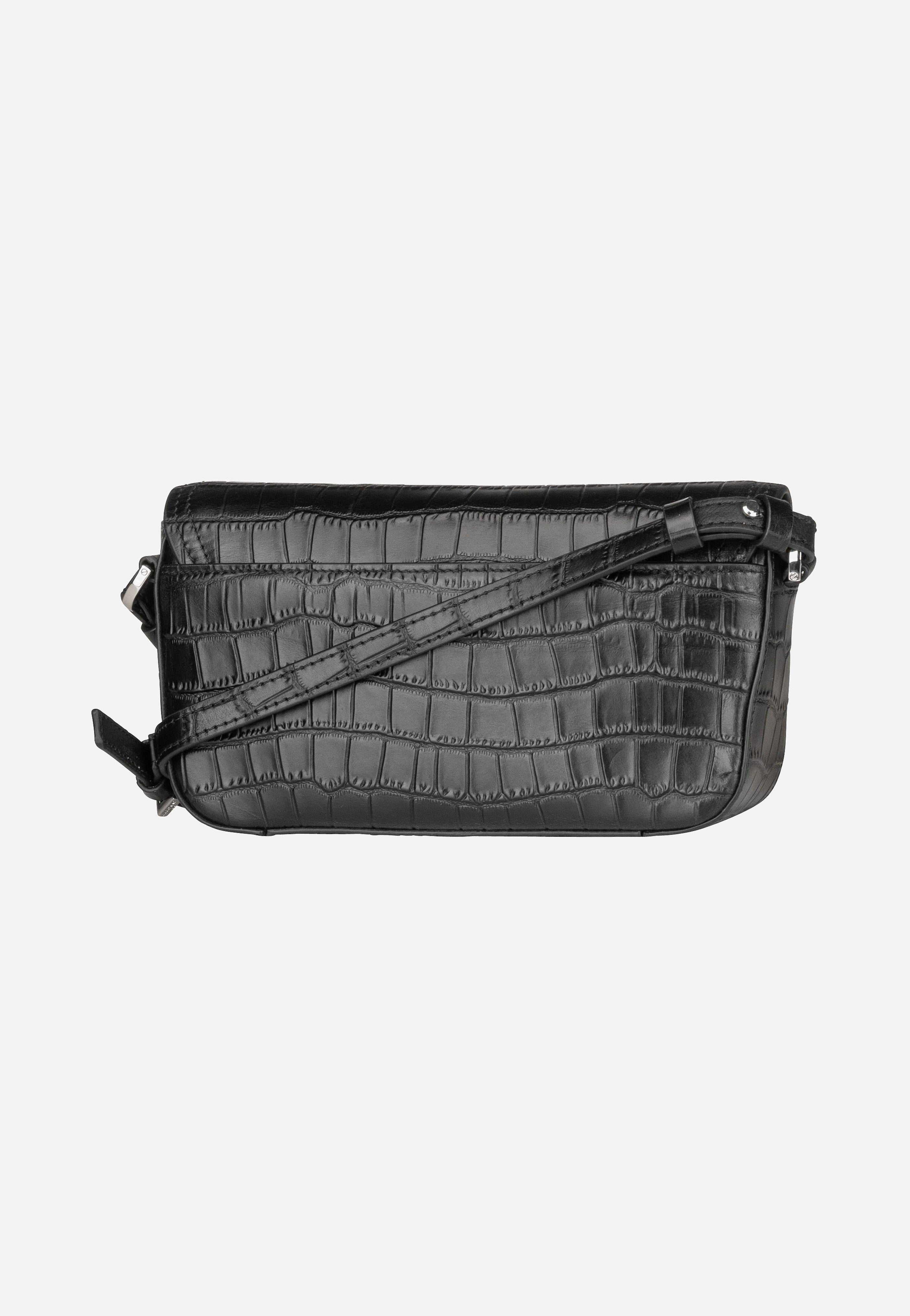 Liebeskind Berlin Chudy New Croco 2152398 Black Umhängetasche