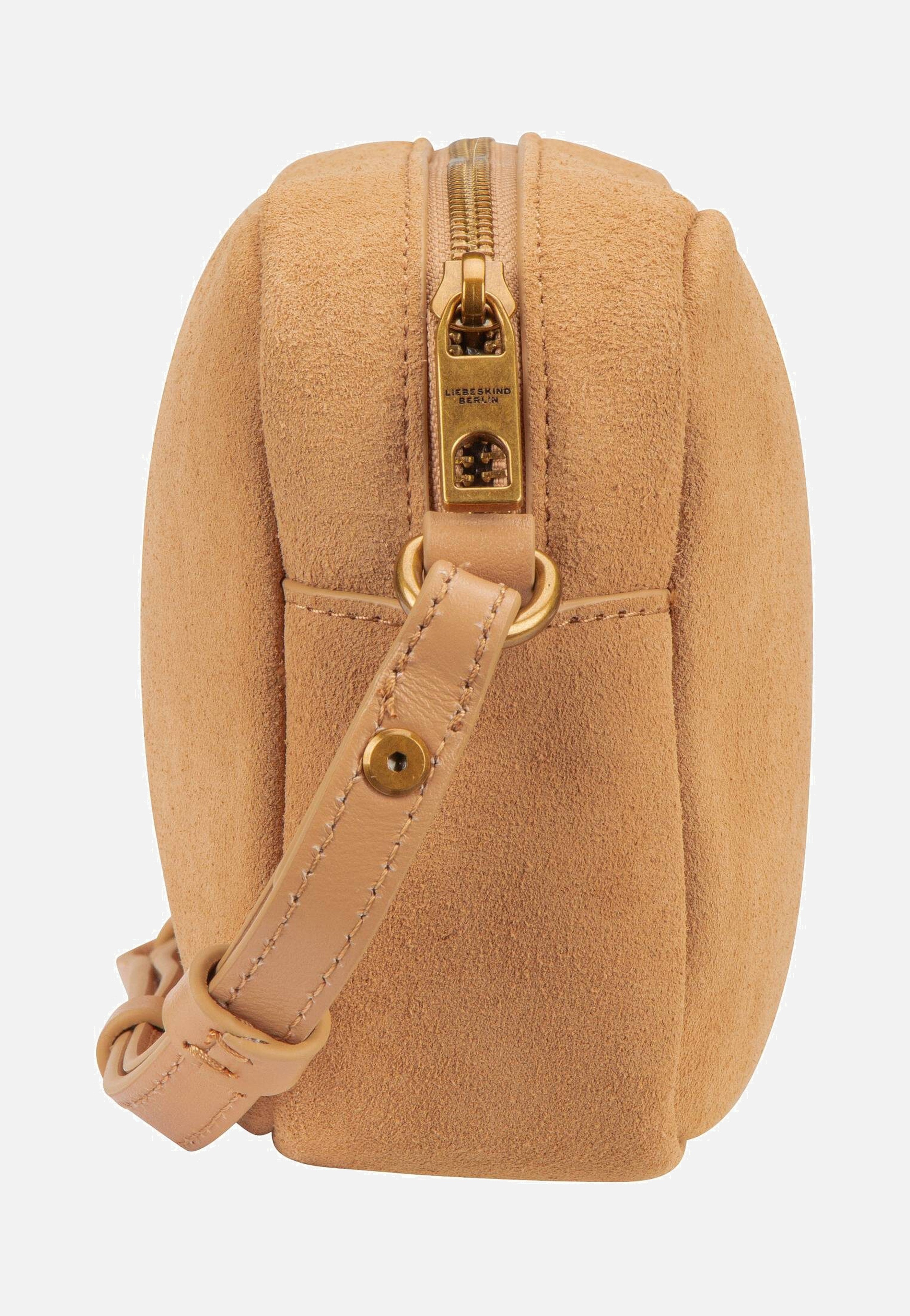 Liebeskind Berlin Ella Camera S Suede Beige Umhängetasche