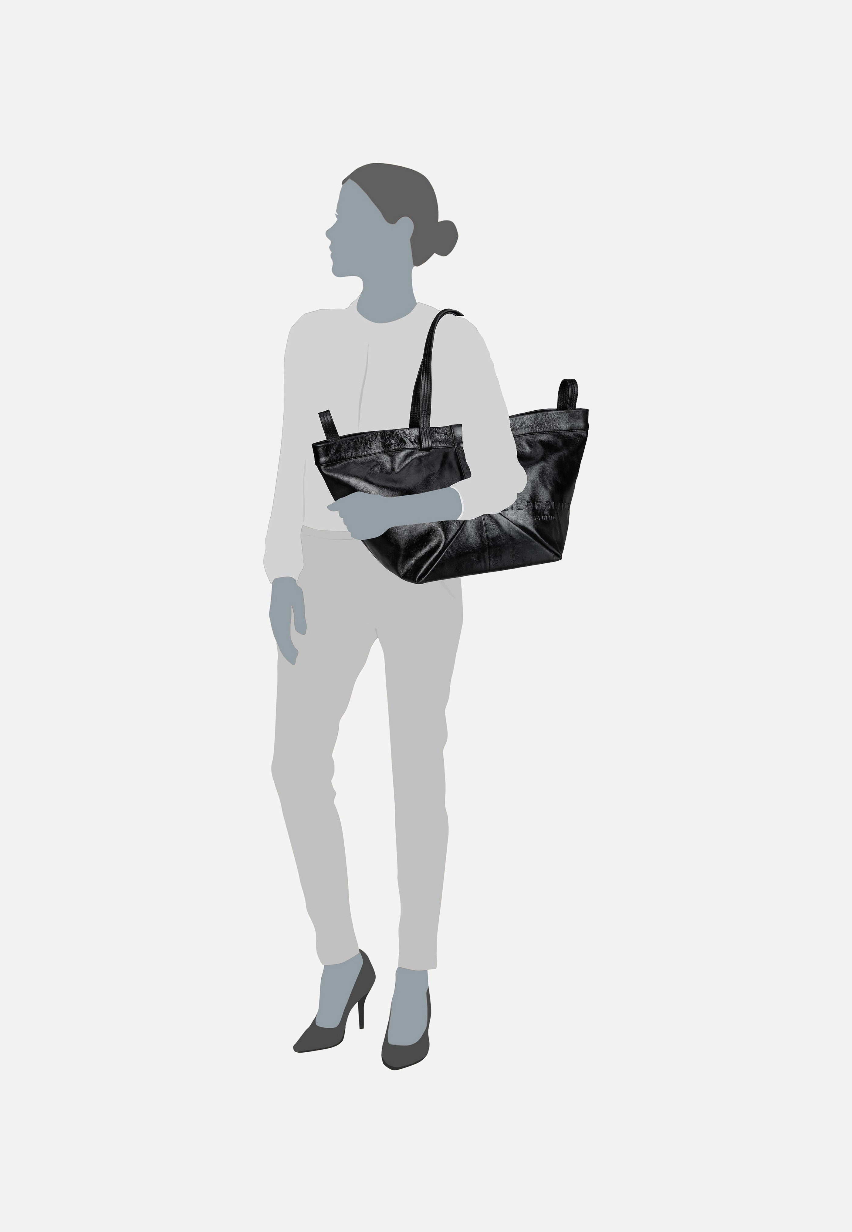 Liebeskind Berlin Elvira 2158476 Black Shopper
