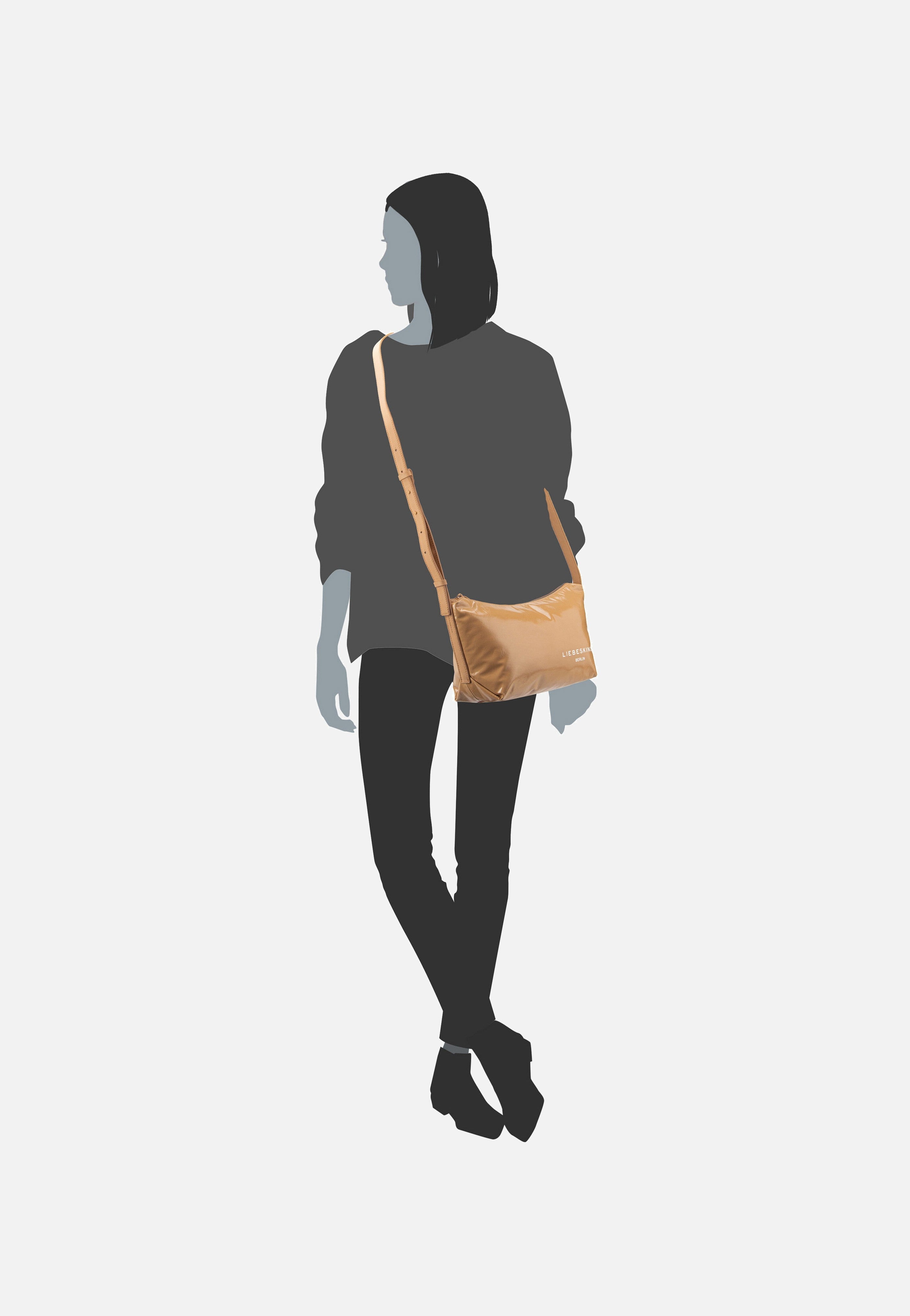 Liebeskind Berlin Elvira CB M Rain Beige Umhängetasche