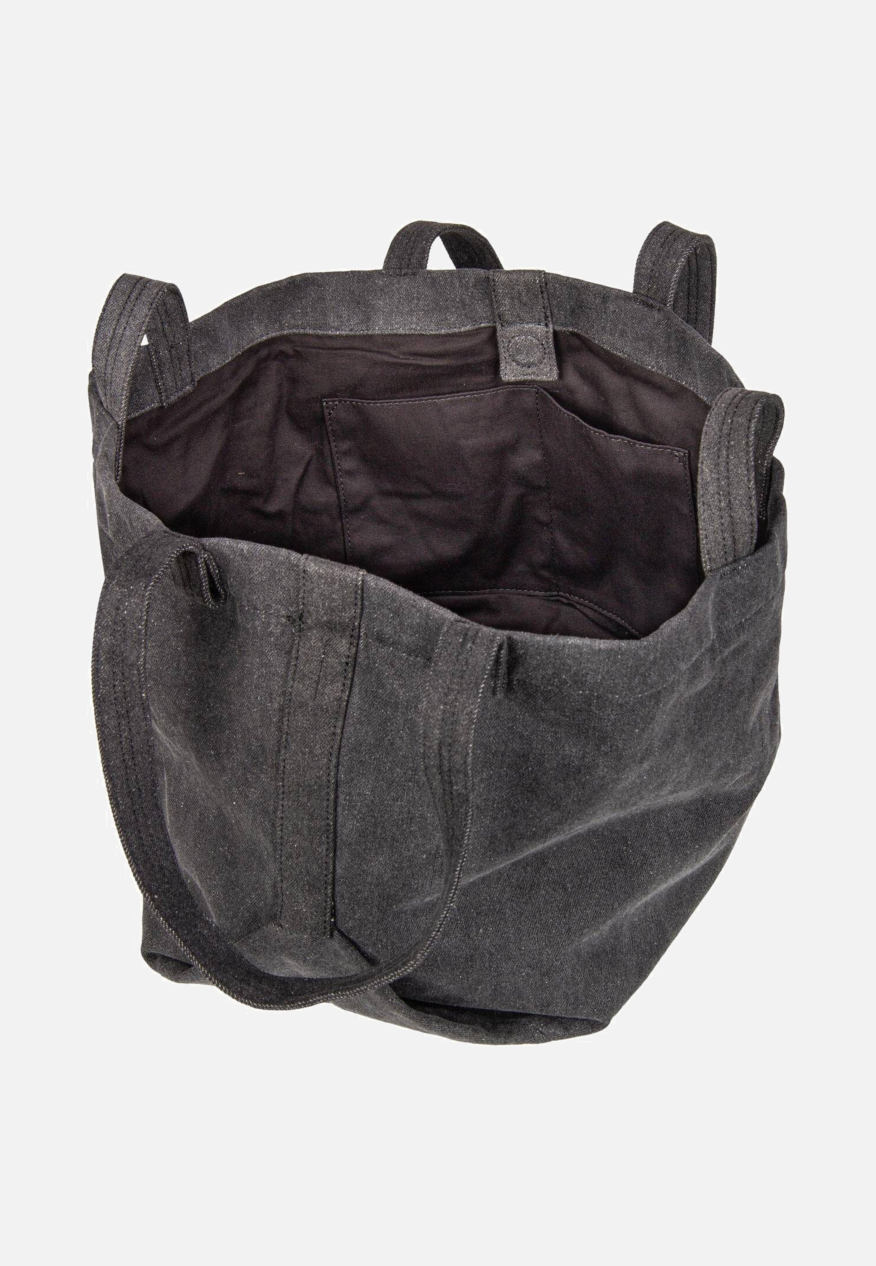 Liebeskind Berlin Elvira M Denim Black Shopper