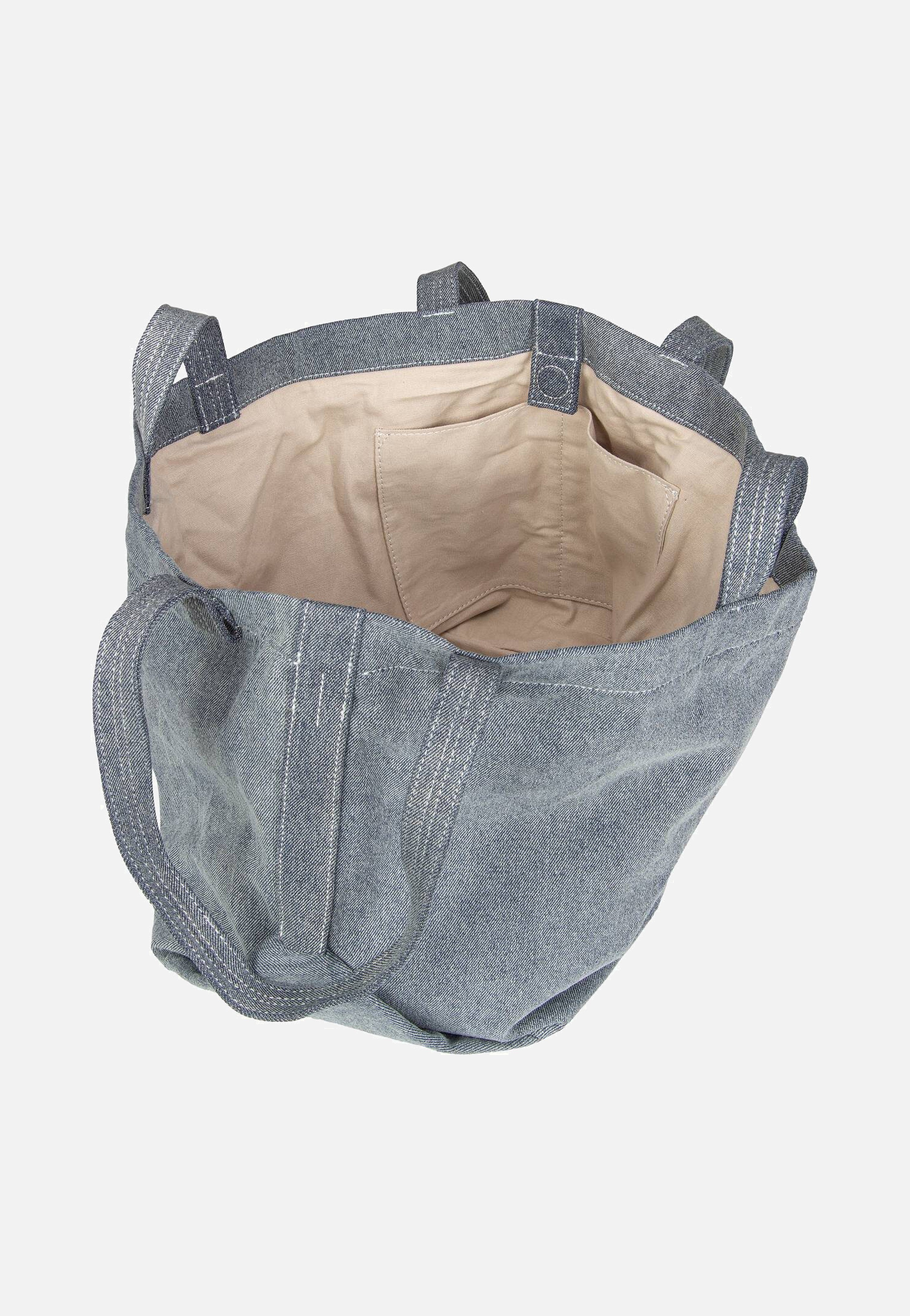 Liebeskind Berlin Elvira M Denim Blue Denim Shopper