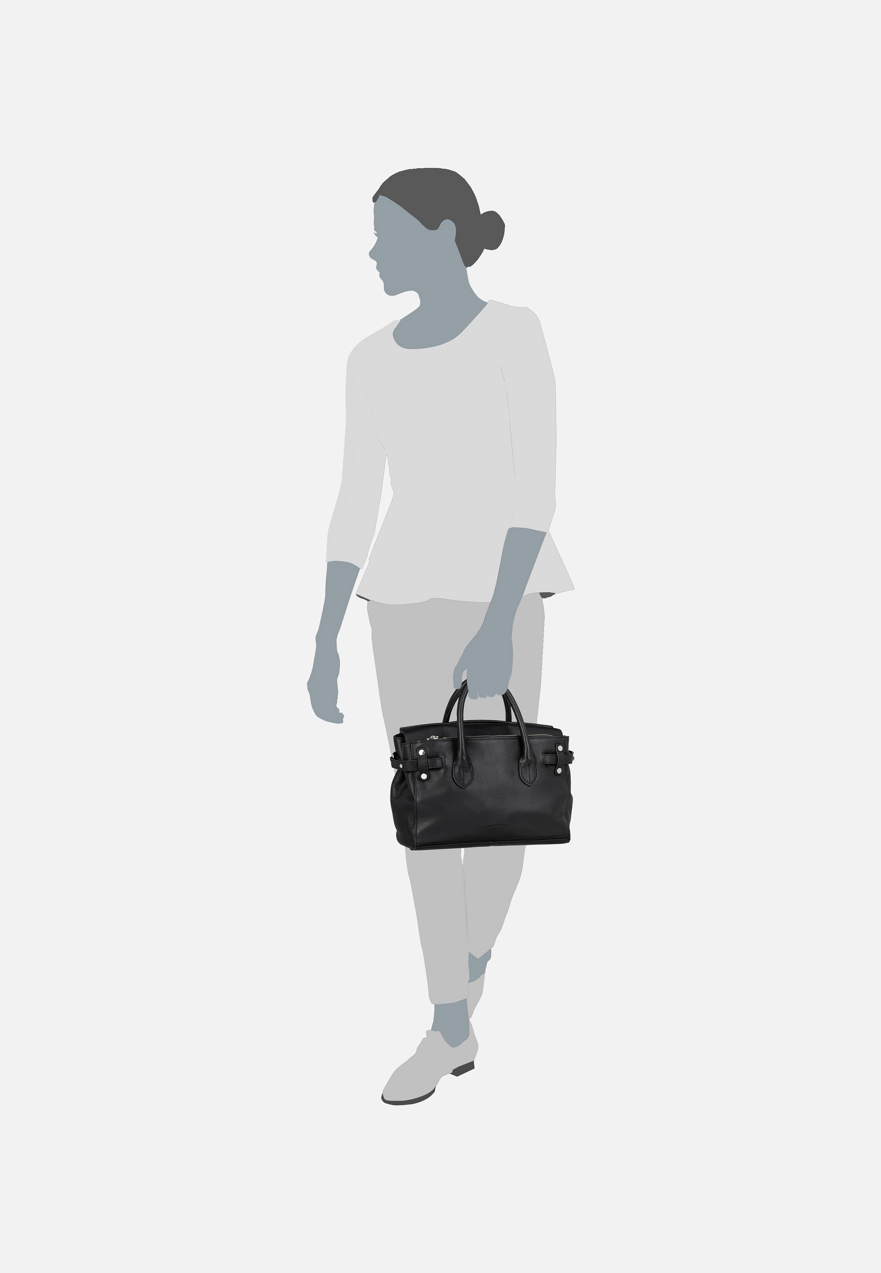 Liebeskind Berlin Gloria Medium 2158746 Black Handle Bag