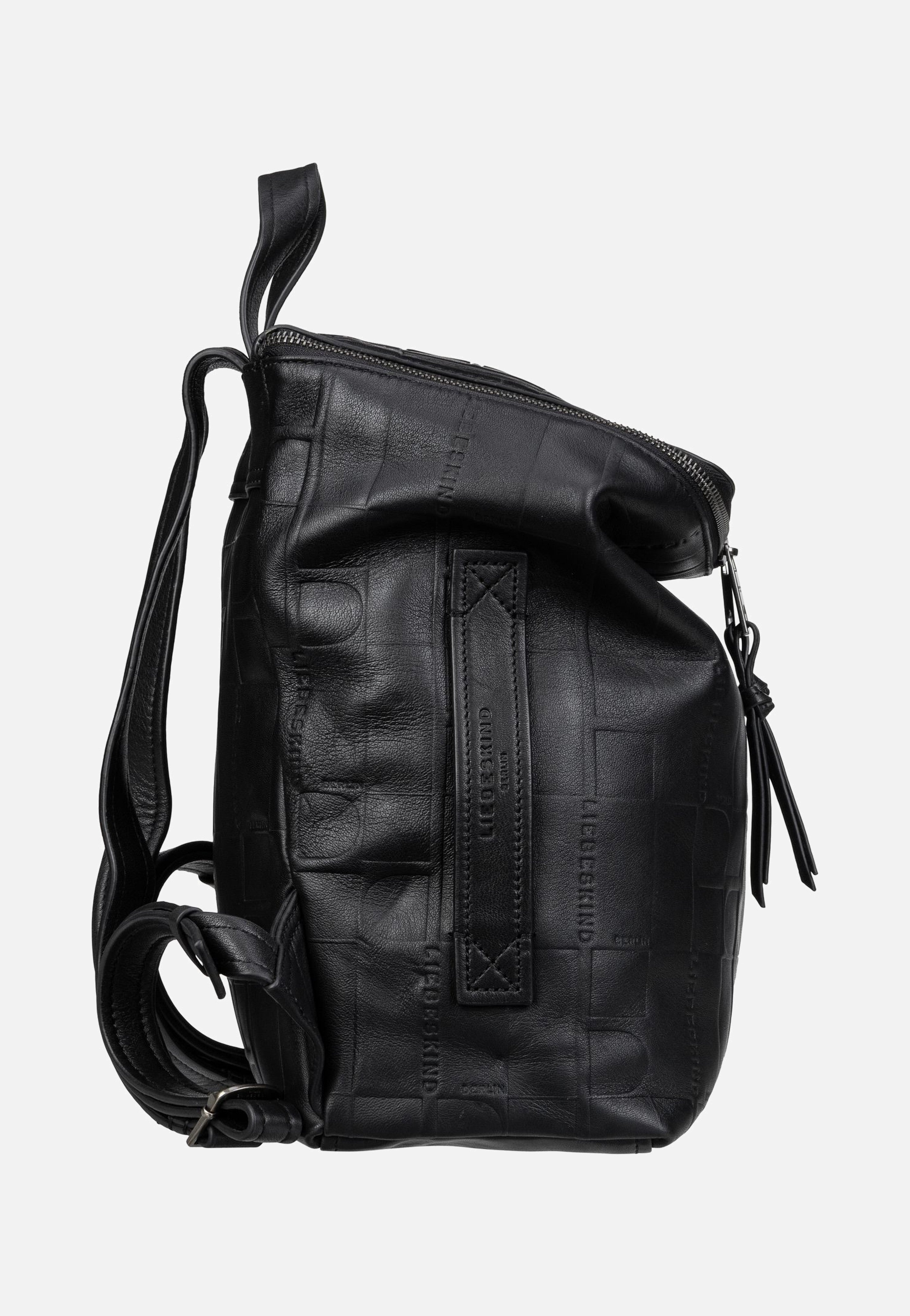 Liebeskind Berlin Hera Monogramm 2159974 Black Rucksack