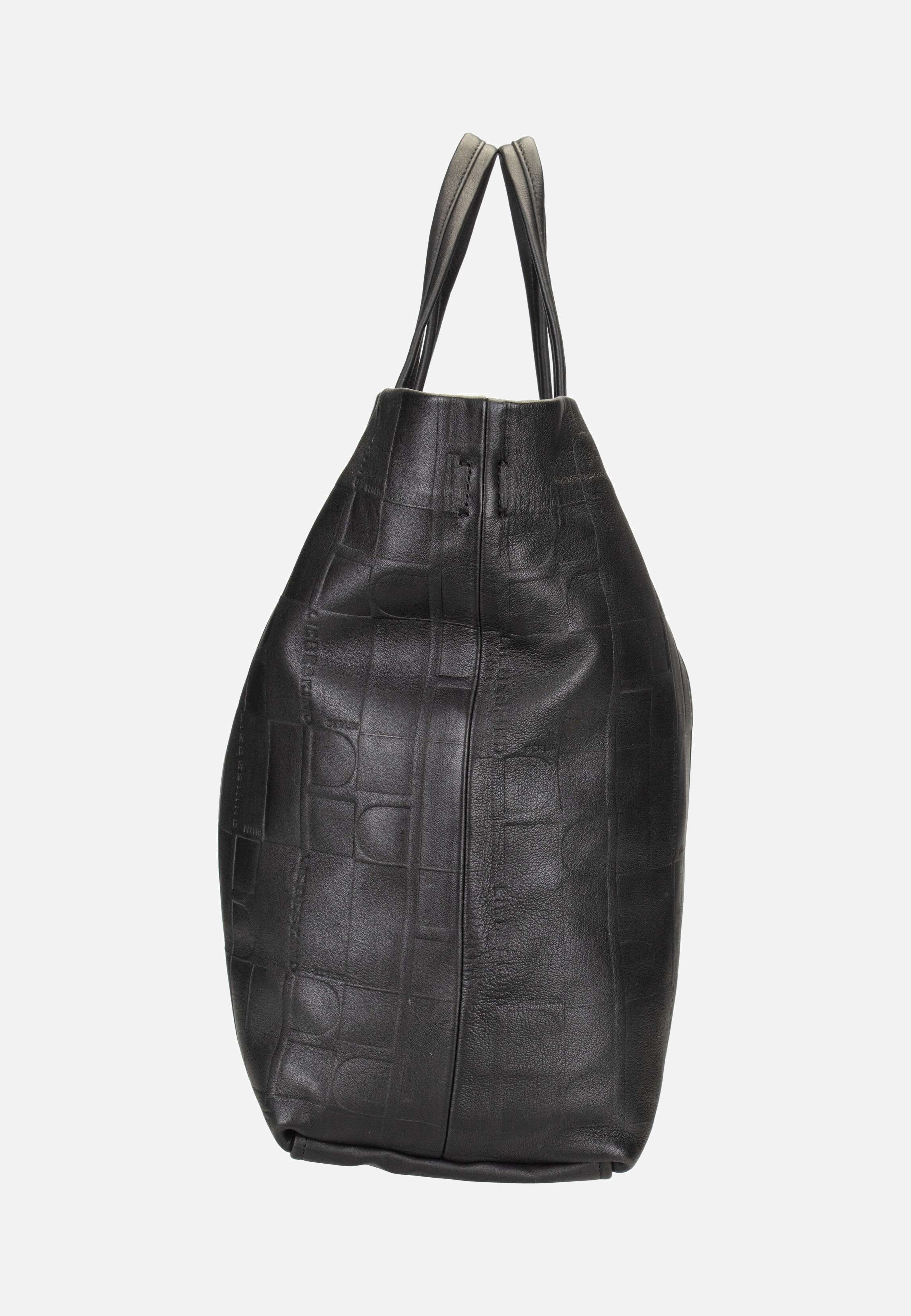 Liebeskind Berlin Hera Monogramm 2159976 Black Tote Bag