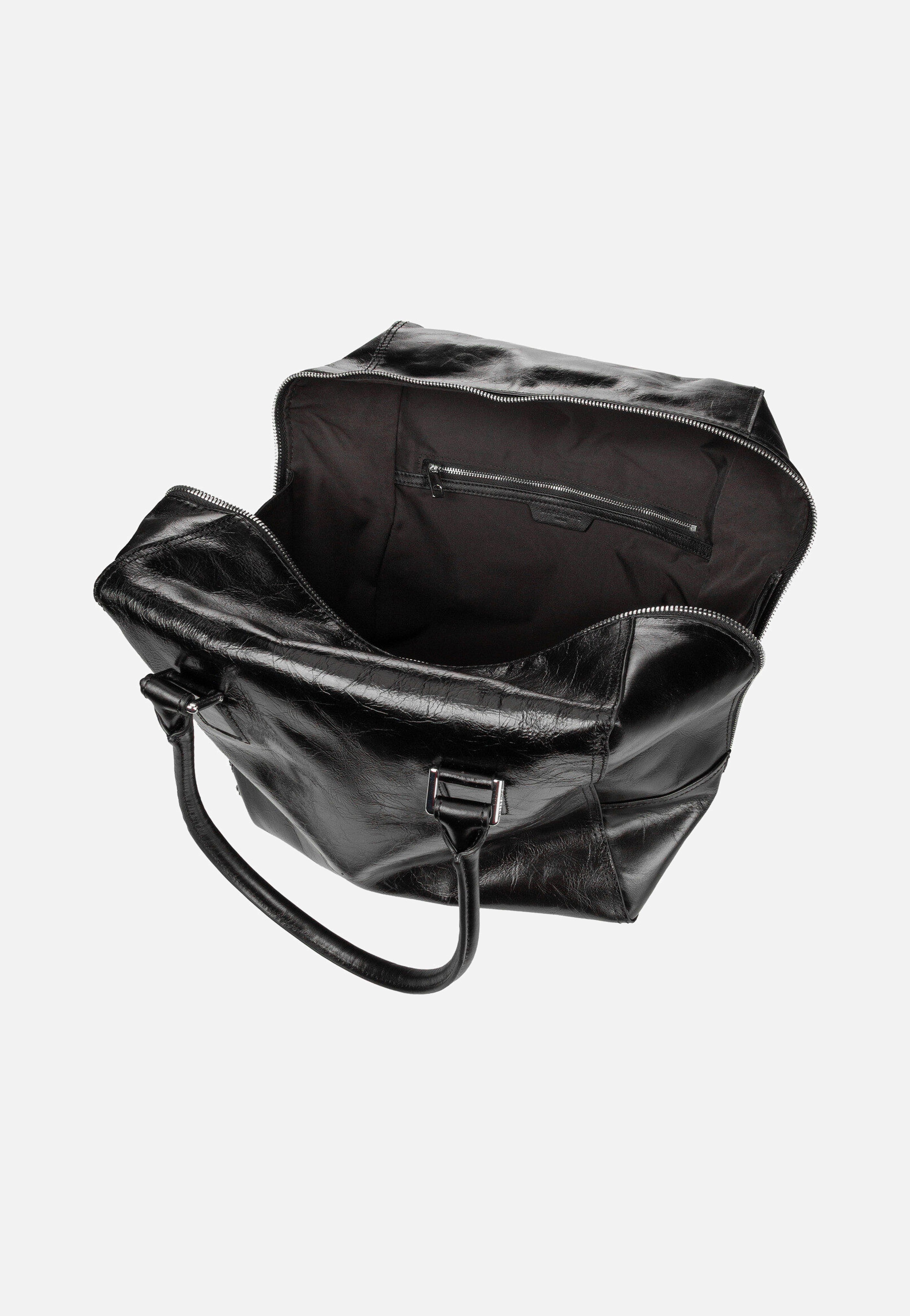 Liebeskind Berlin Kayla Archive Lack M 2165293 Black Handle Bag