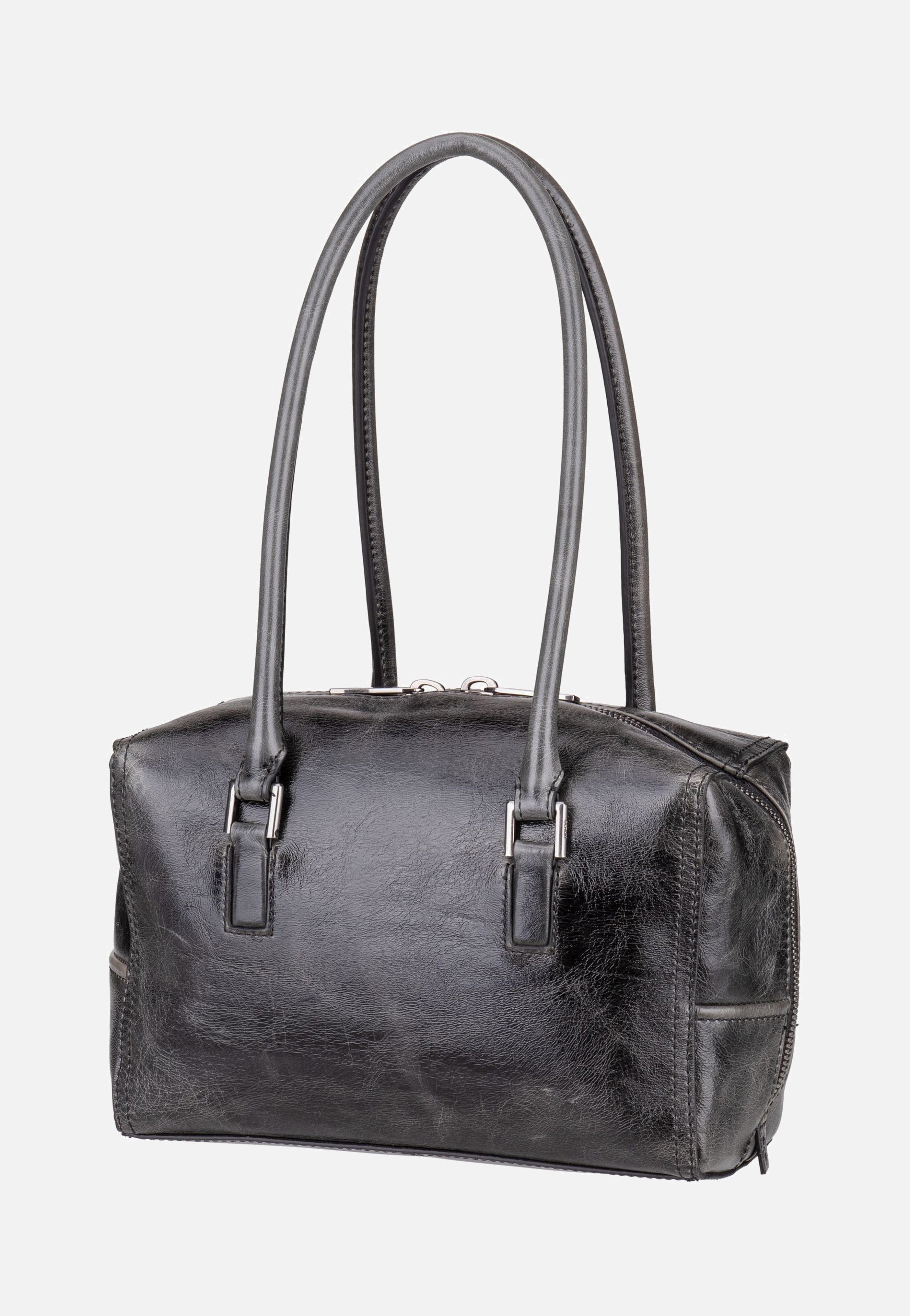 Liebeskind Berlin Kayla Archive Lack S 2165289 Dark Stone Schultertasche
