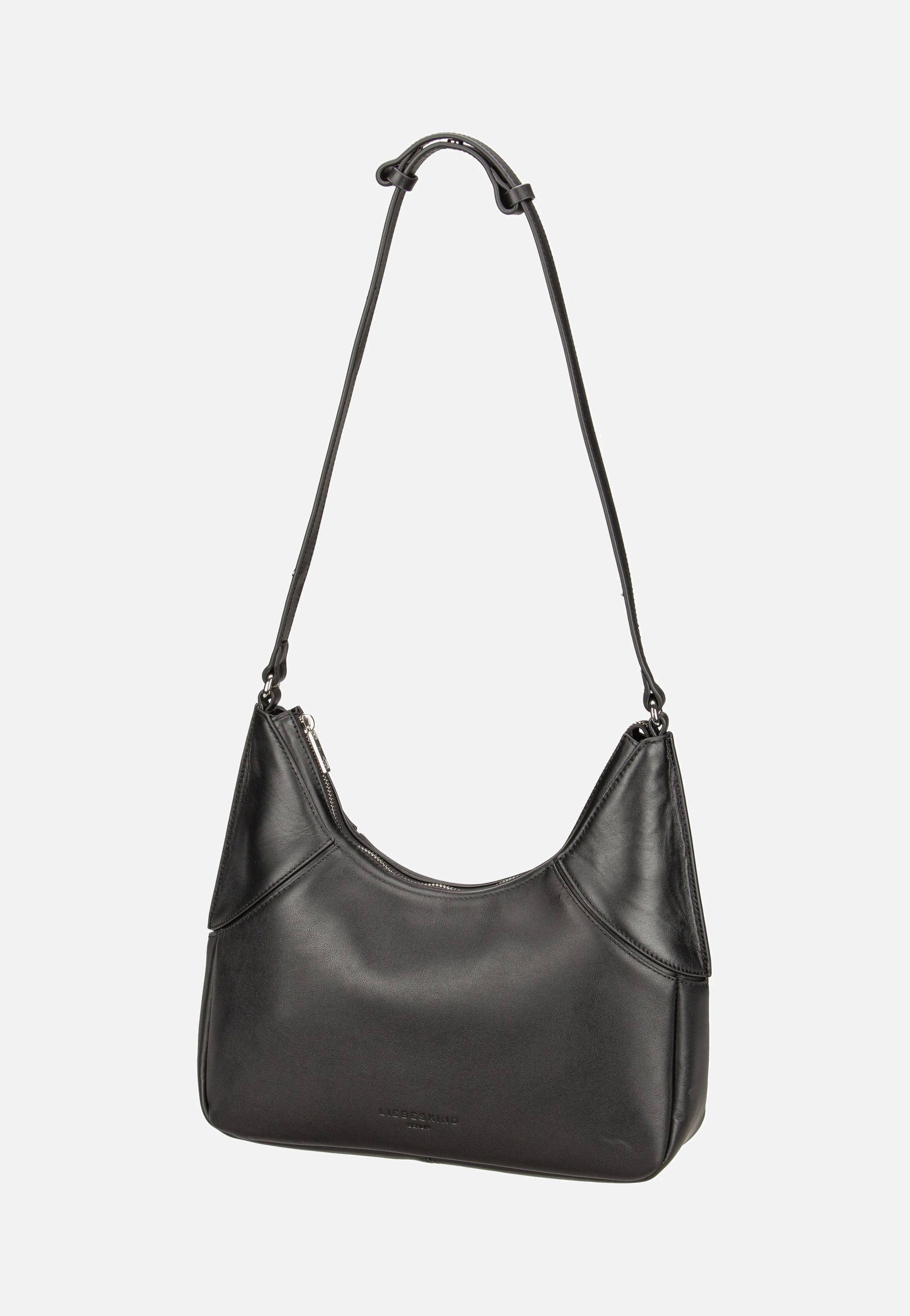 Liebeskind Berlin Lilly S Soft Nappa Black Hobo Bag