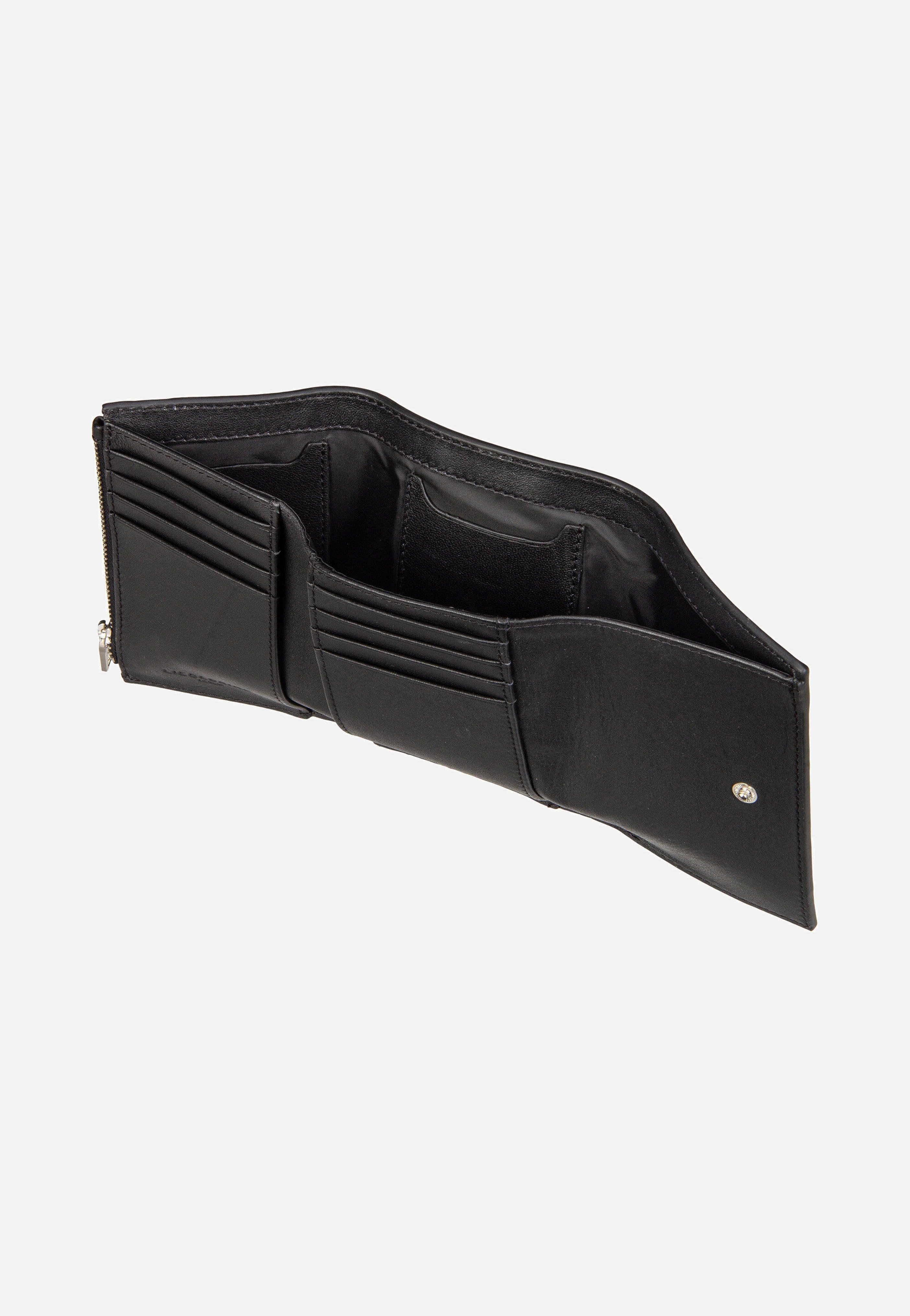 Liebeskind Berlin Linn M Sheep Natural Black Portemonnaie