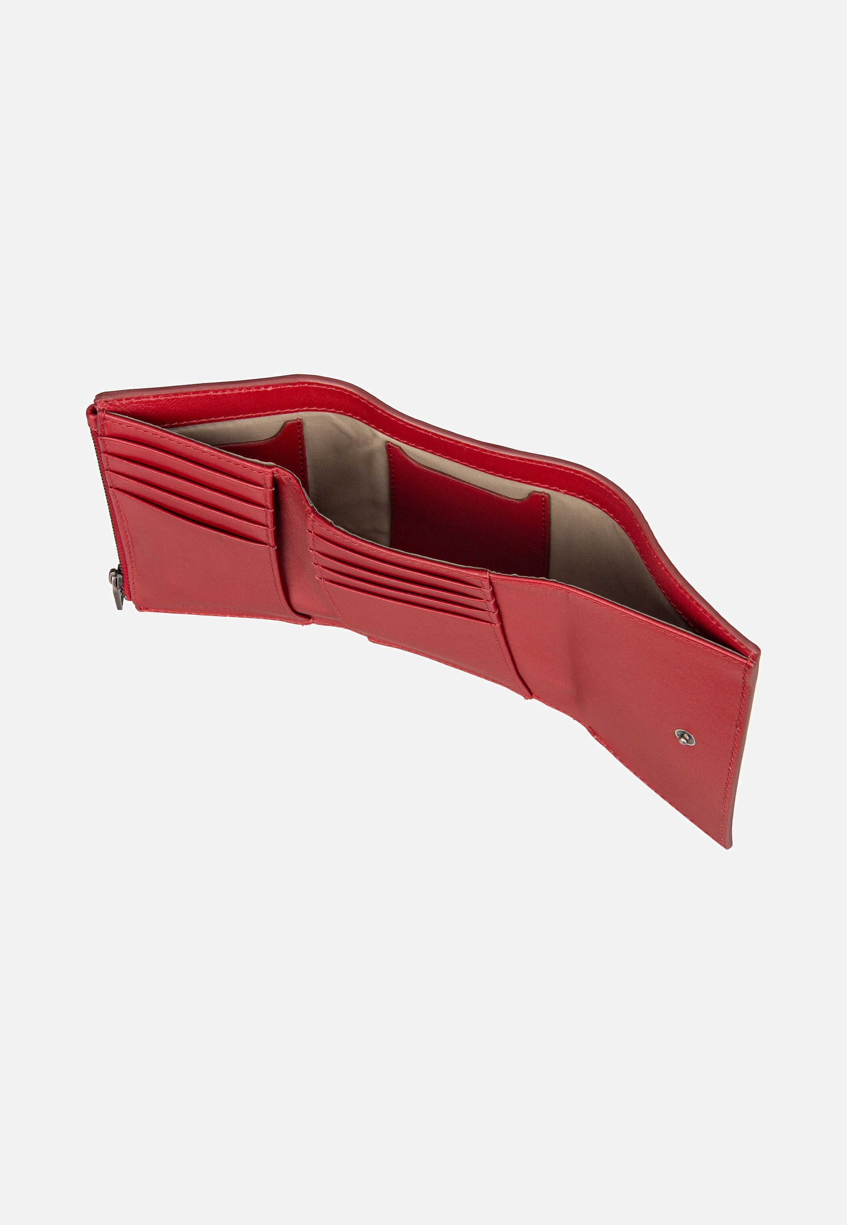 Liebeskind Berlin Linn M Sheep Natural True Red Portemonnaie