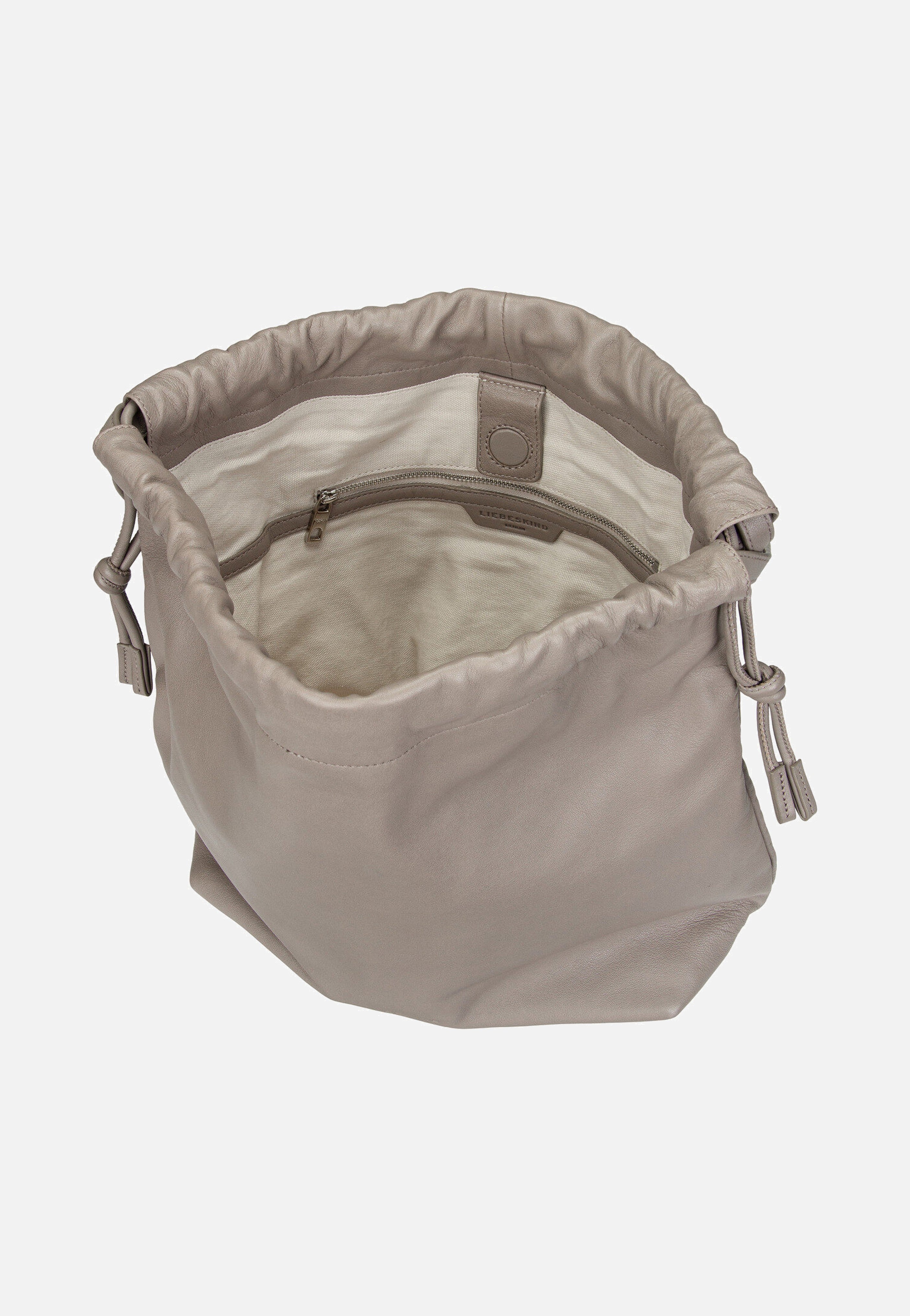 Liebeskind Berlin Lya M 2168713 Neutral Grey Bucket Bag