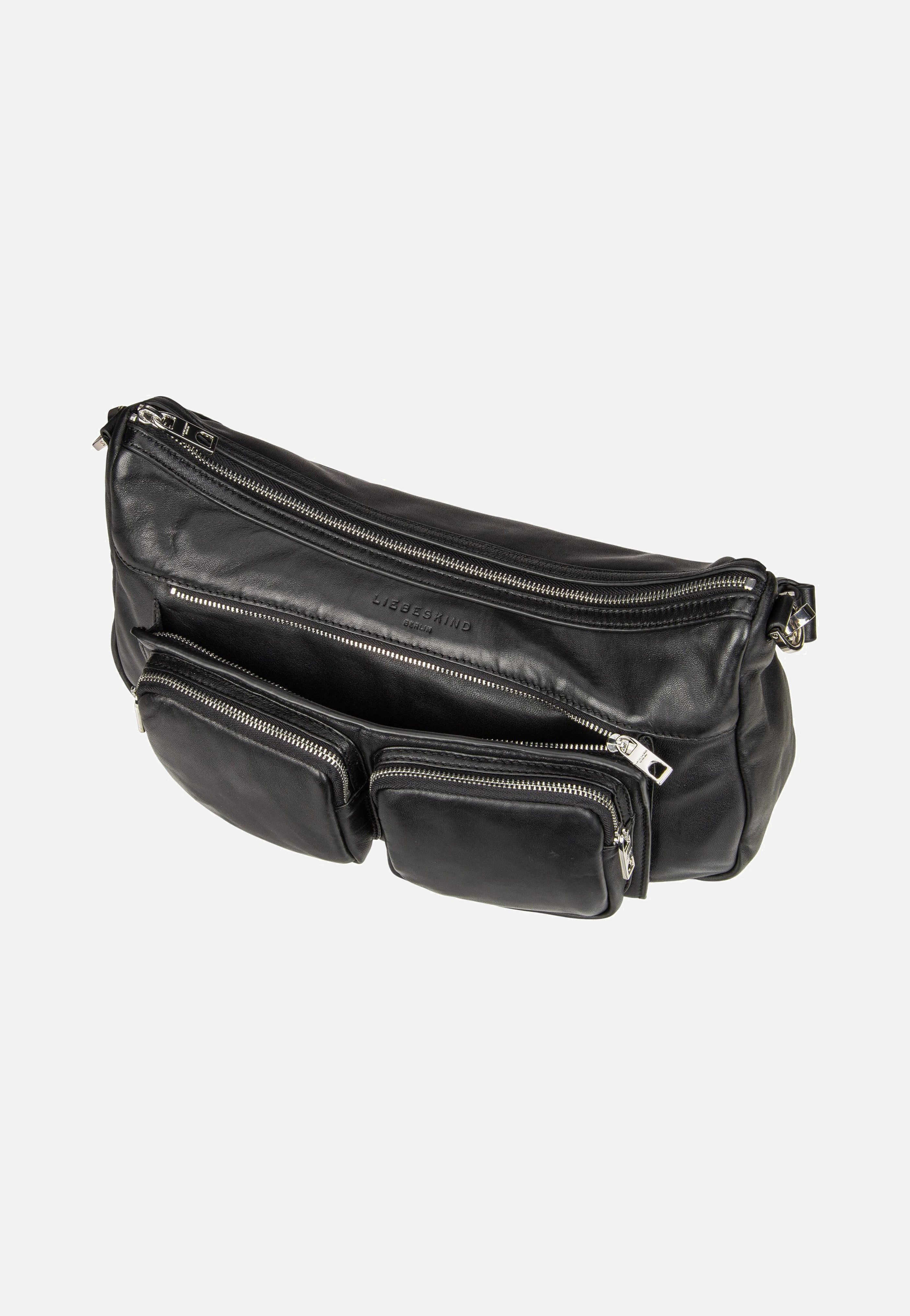 Liebeskind Berlin Maia M Sheep Natural Black Schultertasche