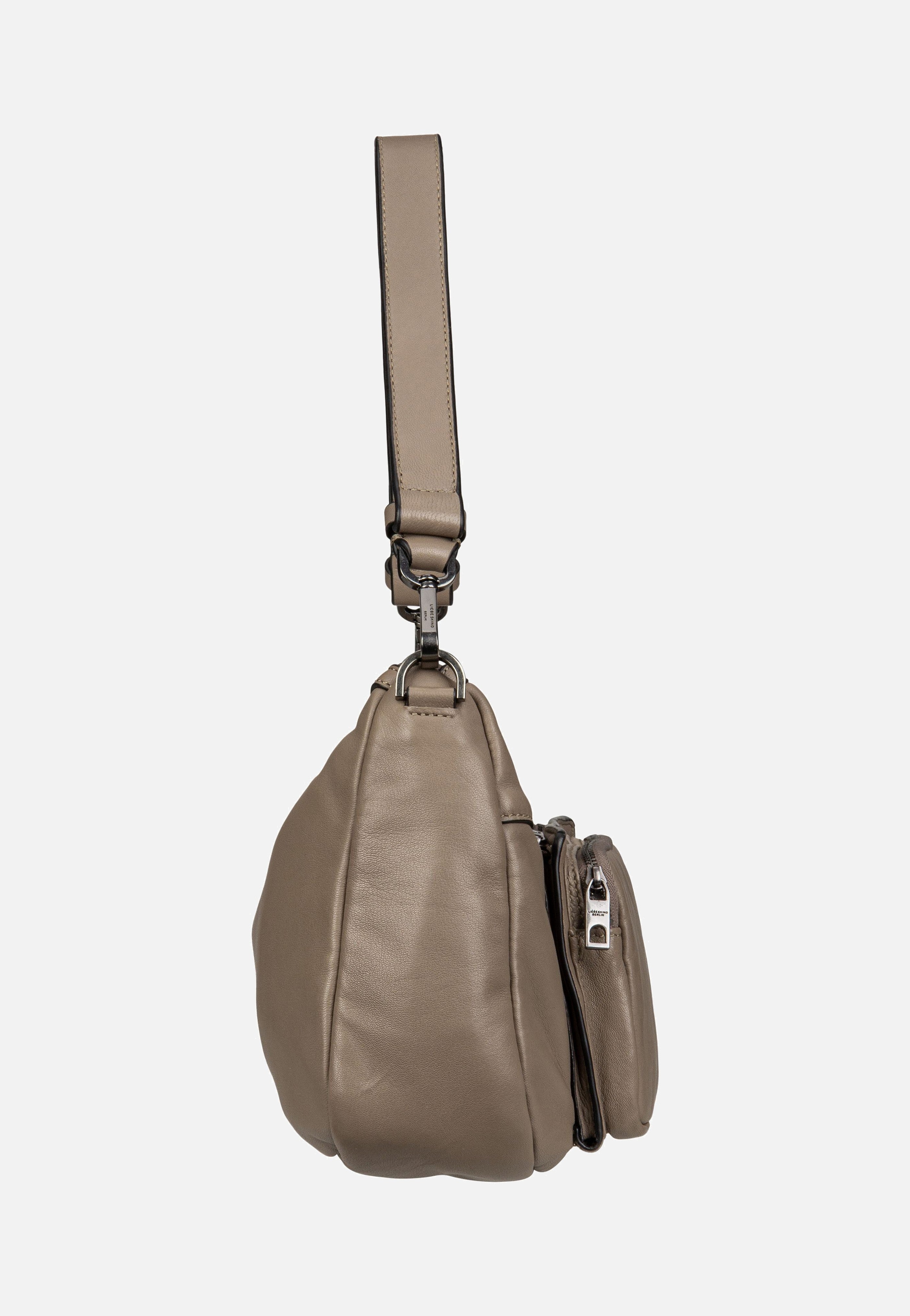 Liebeskind Berlin Maia M Sheep Natural Neutral Gray Schultertasche