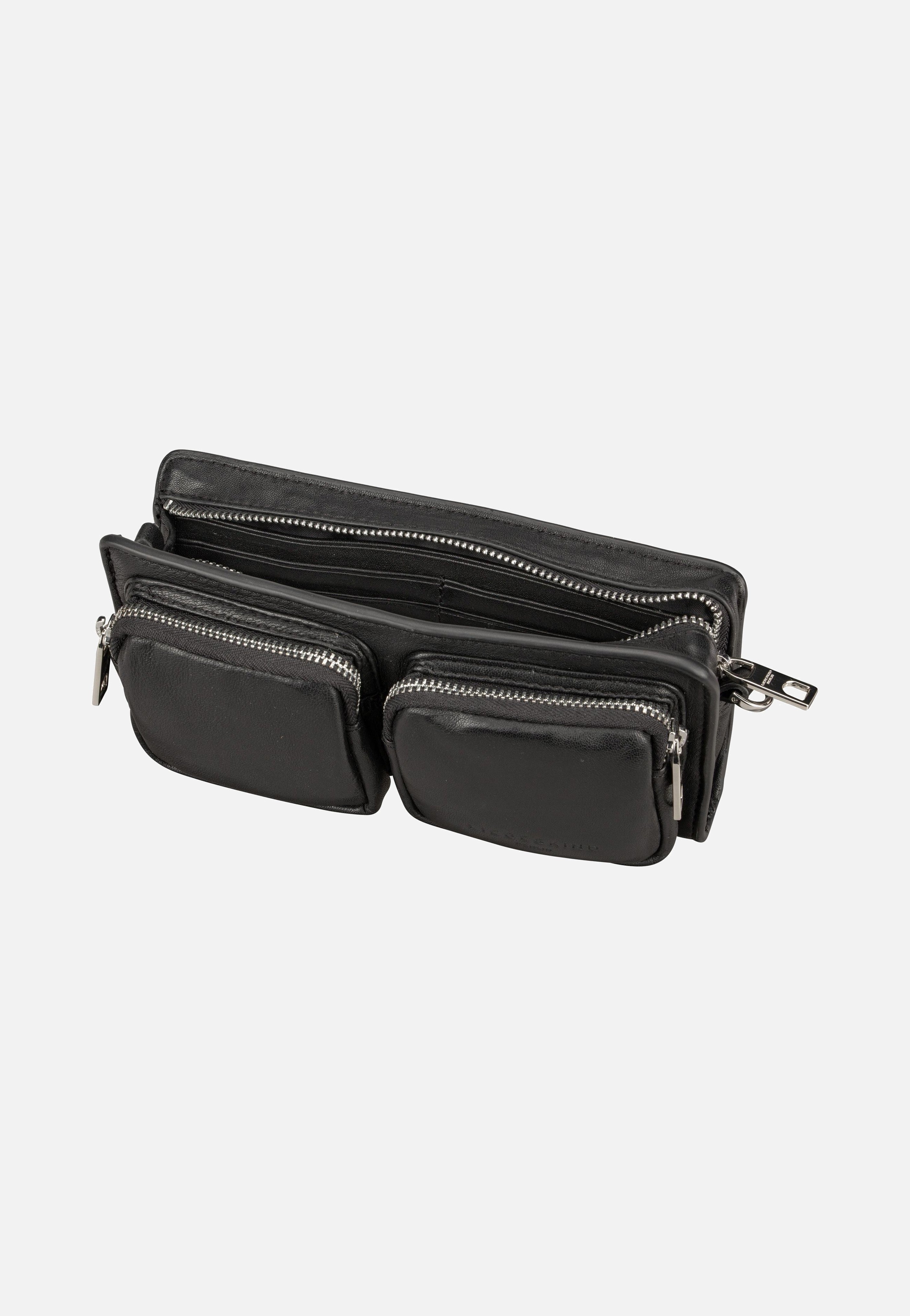 Liebeskind Berlin Maia Pouch M Sheep Natural Black Clutch