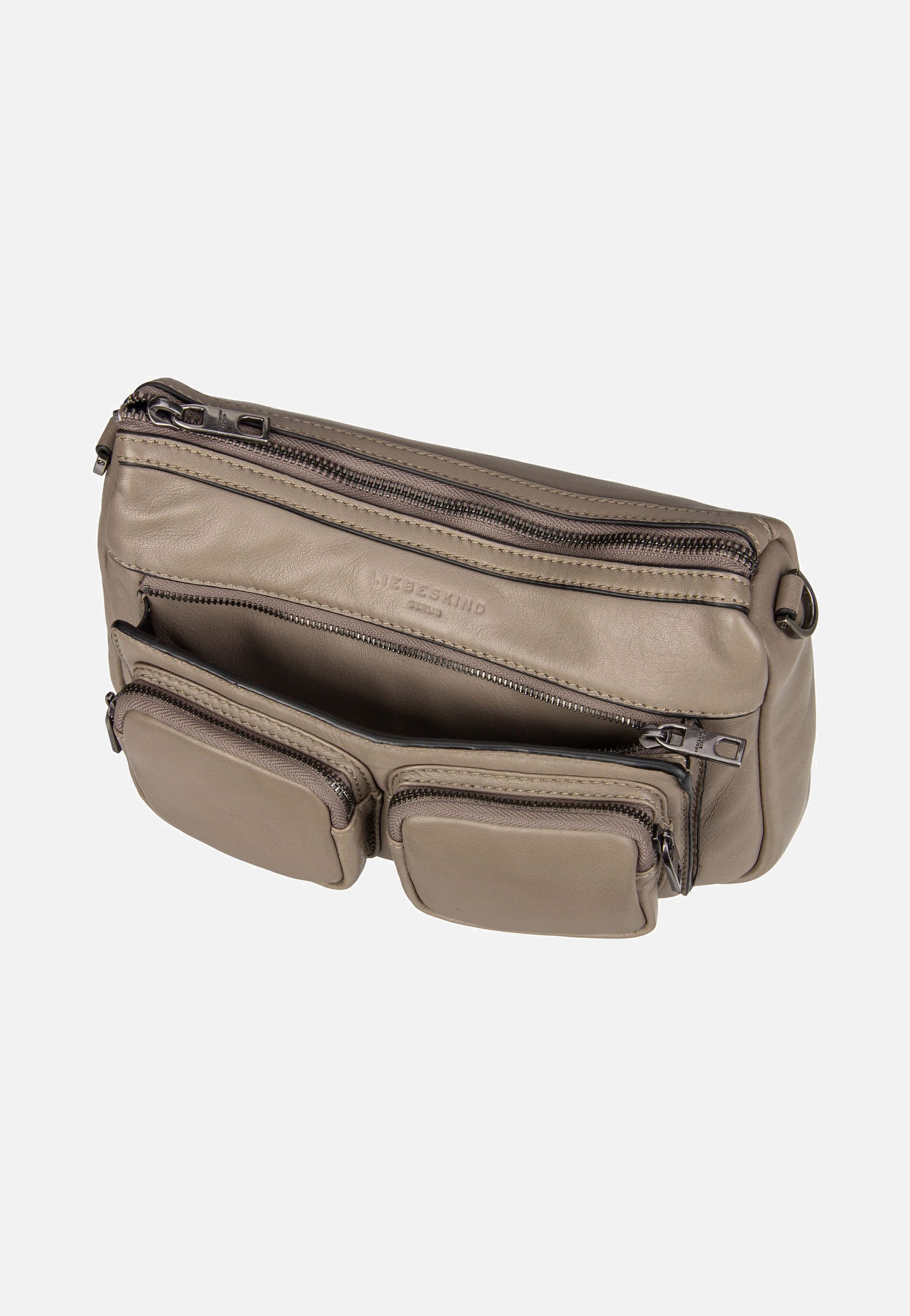 Liebeskind Berlin Maia S Sheep Natural Neutral Gray Schultertasche