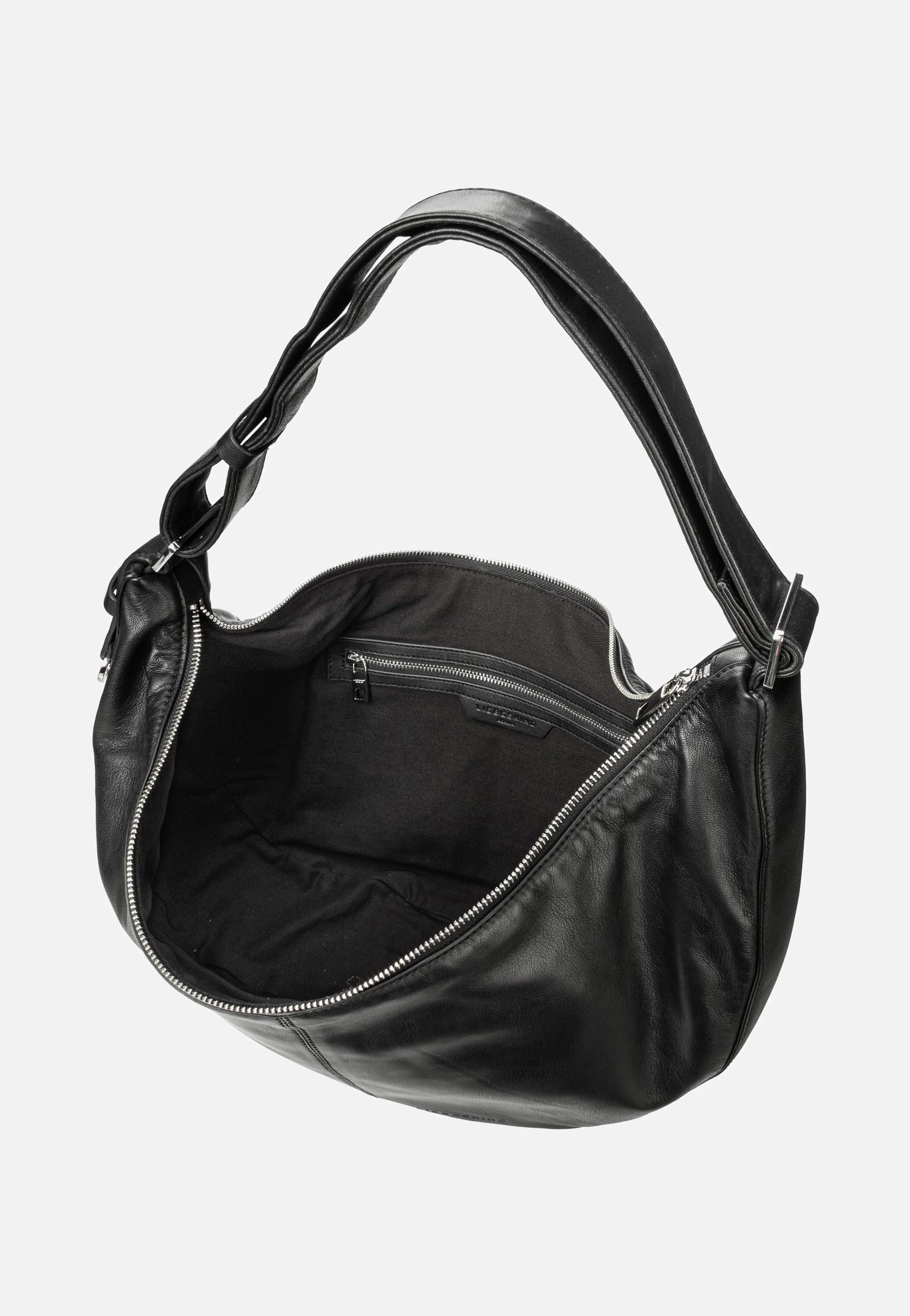 Liebeskind Berlin Moon M 2163247 Black Hobo Bag