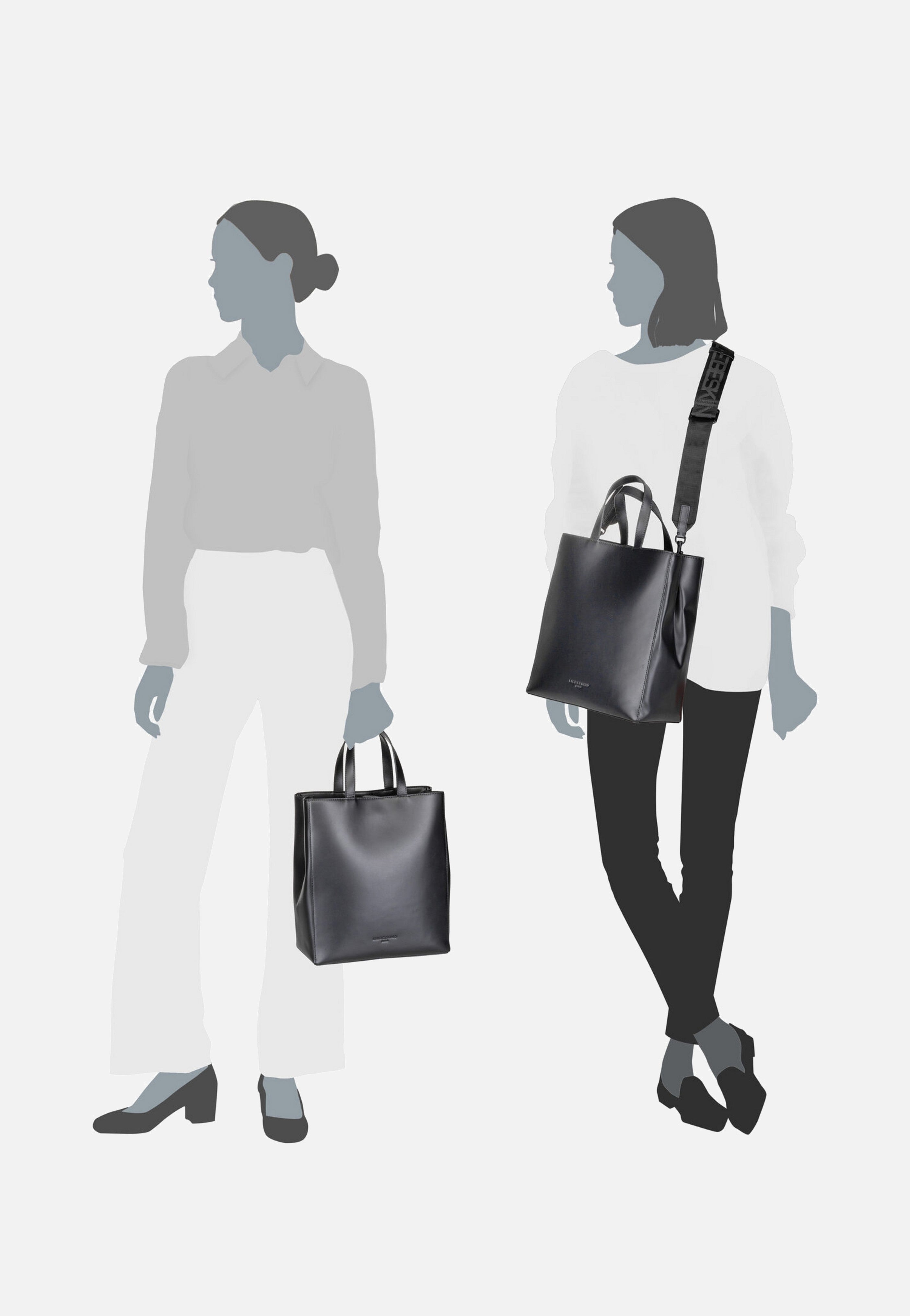 Liebeskind Berlin Paper Bag 20 Black Tote Bag