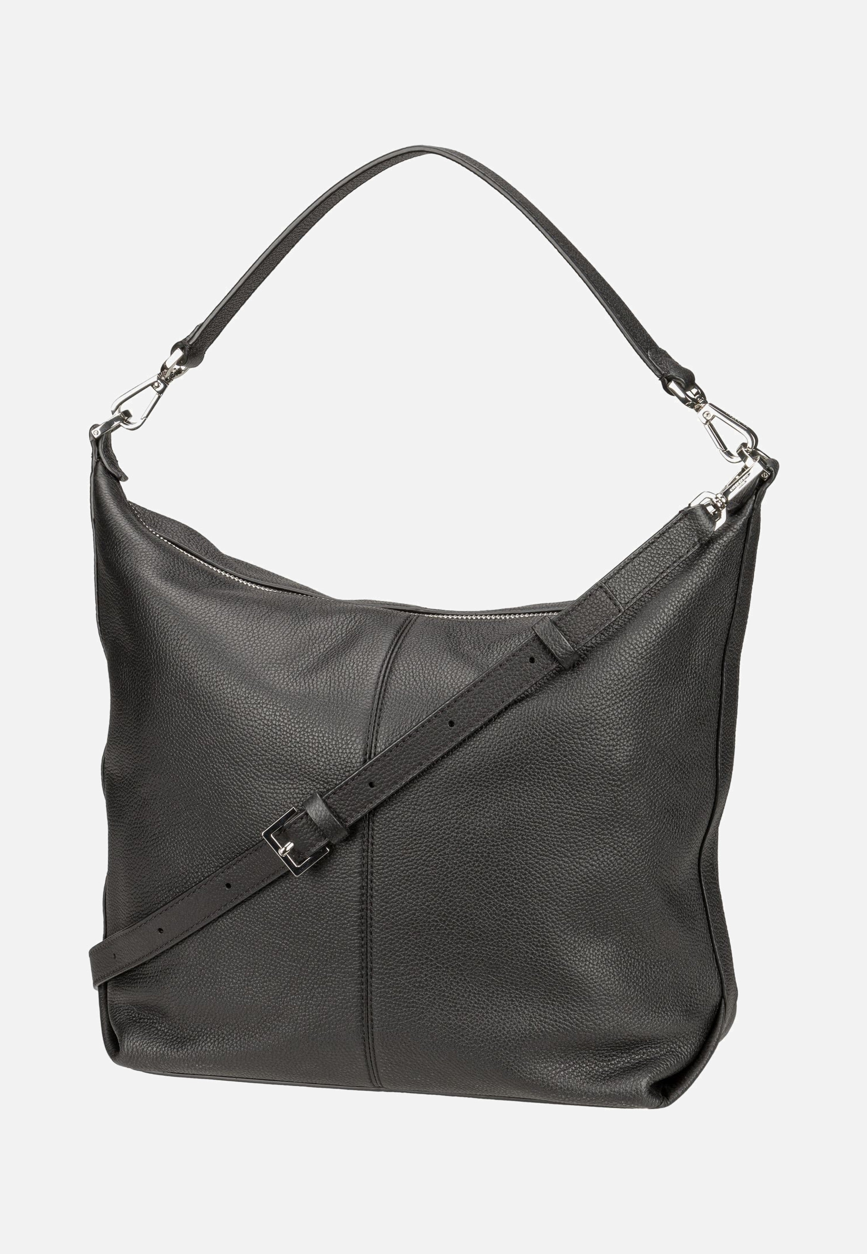 Liebeskind Berlin Paris M Pebble Black Hobo Bag