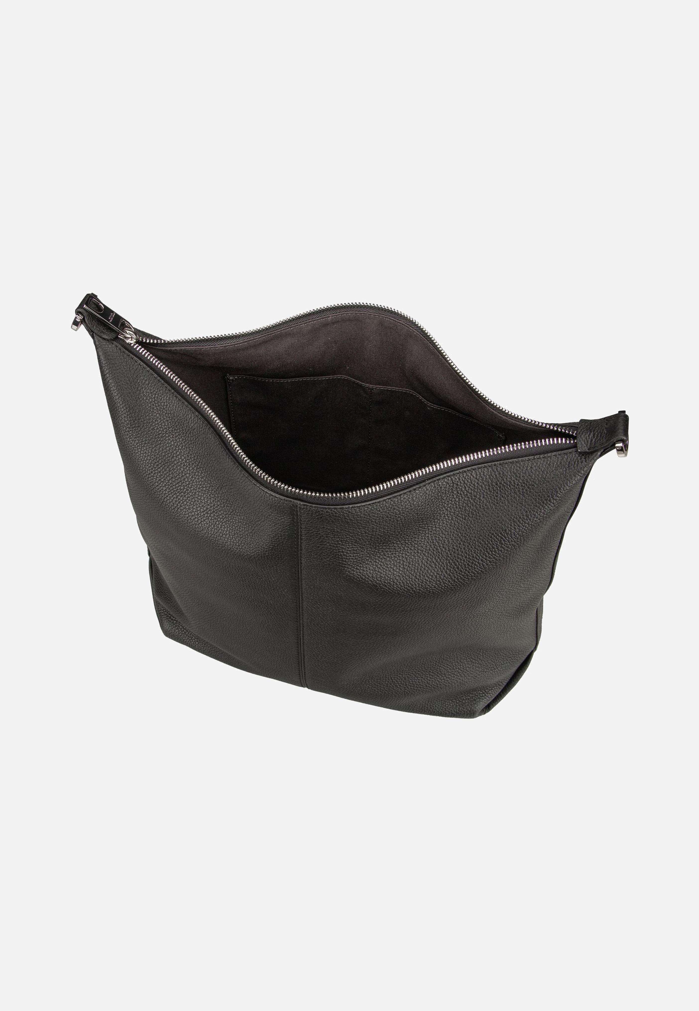 Liebeskind Berlin Paris M Pebble Black Hobo Bag