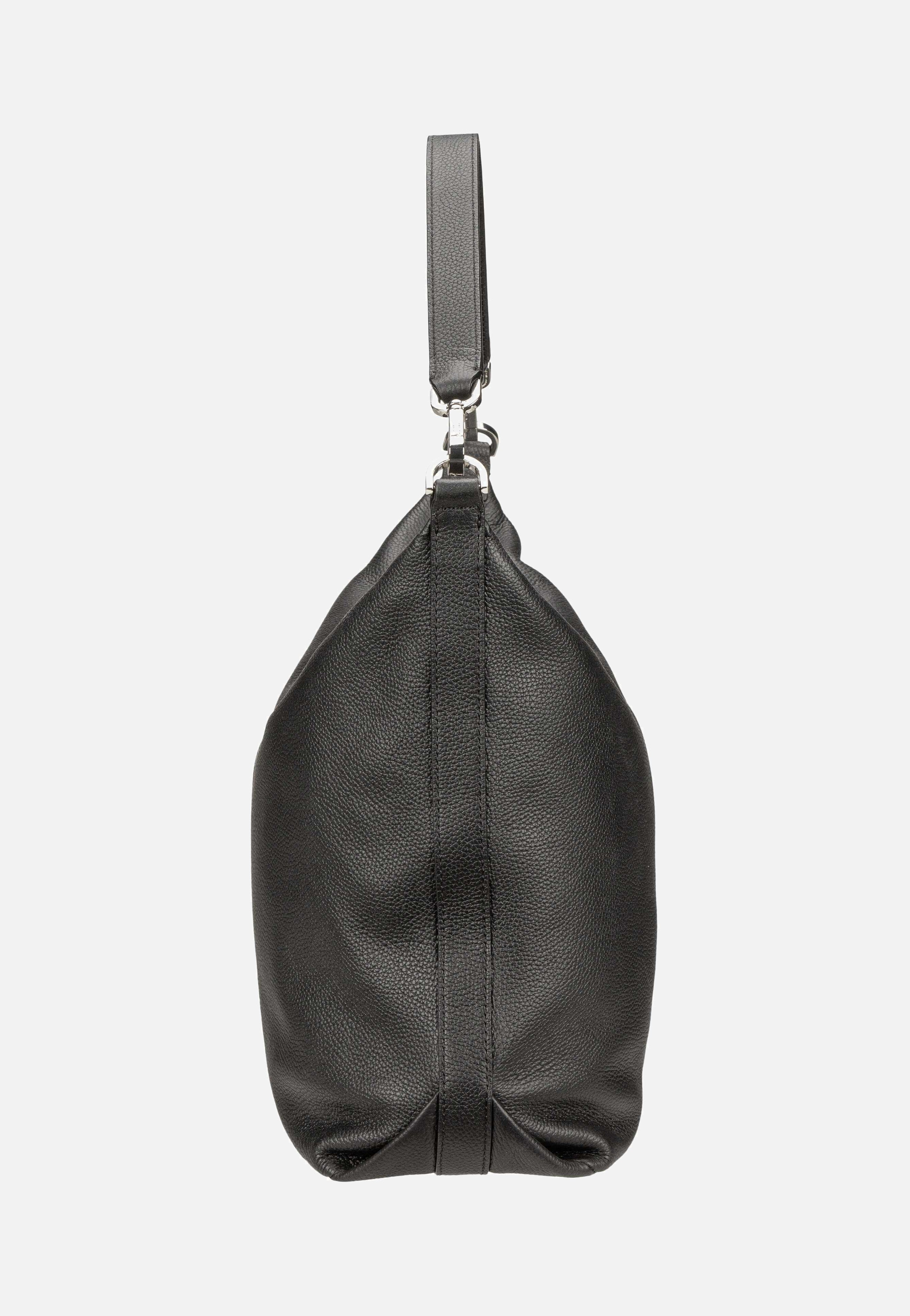 Liebeskind Berlin Paris M Pebble Black Hobo Bag