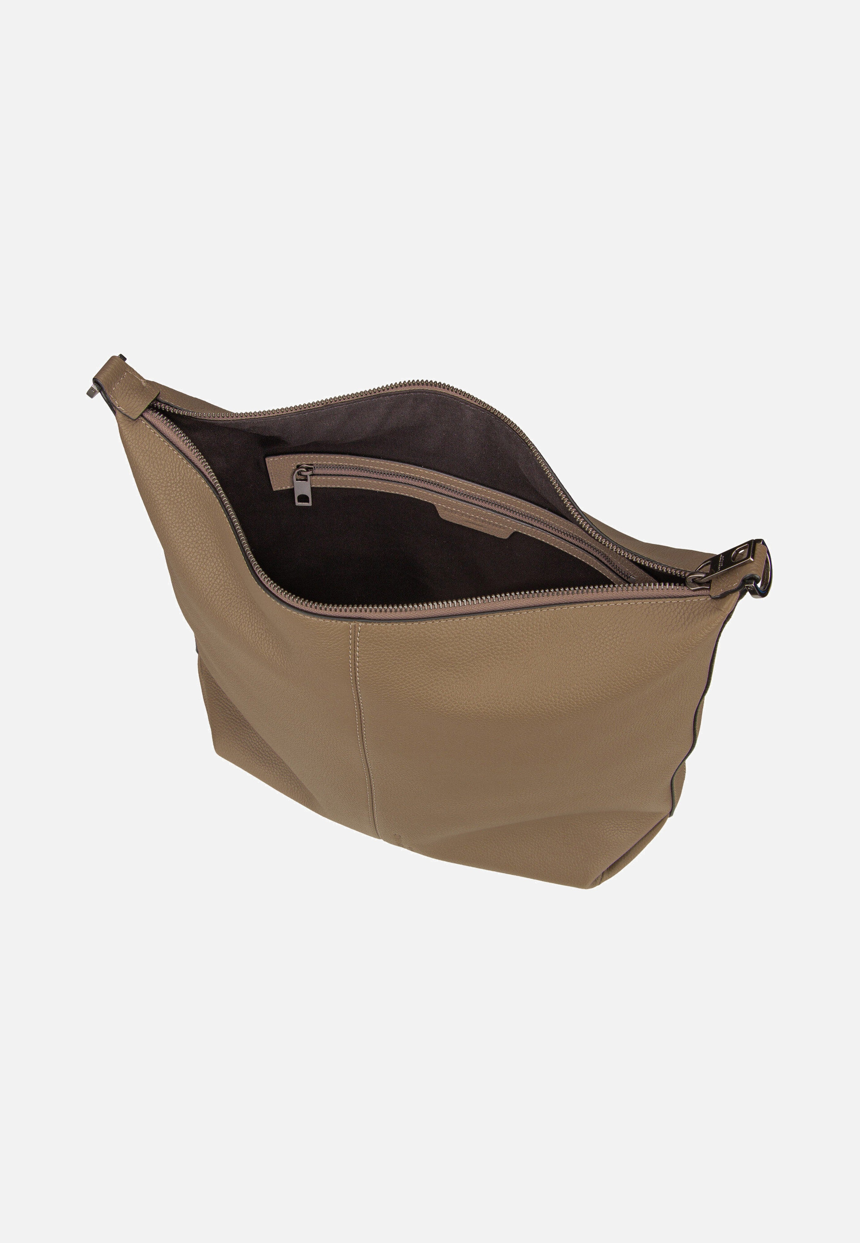 Liebeskind Berlin Paris M Pebble Neutral Gray Hobo Bag