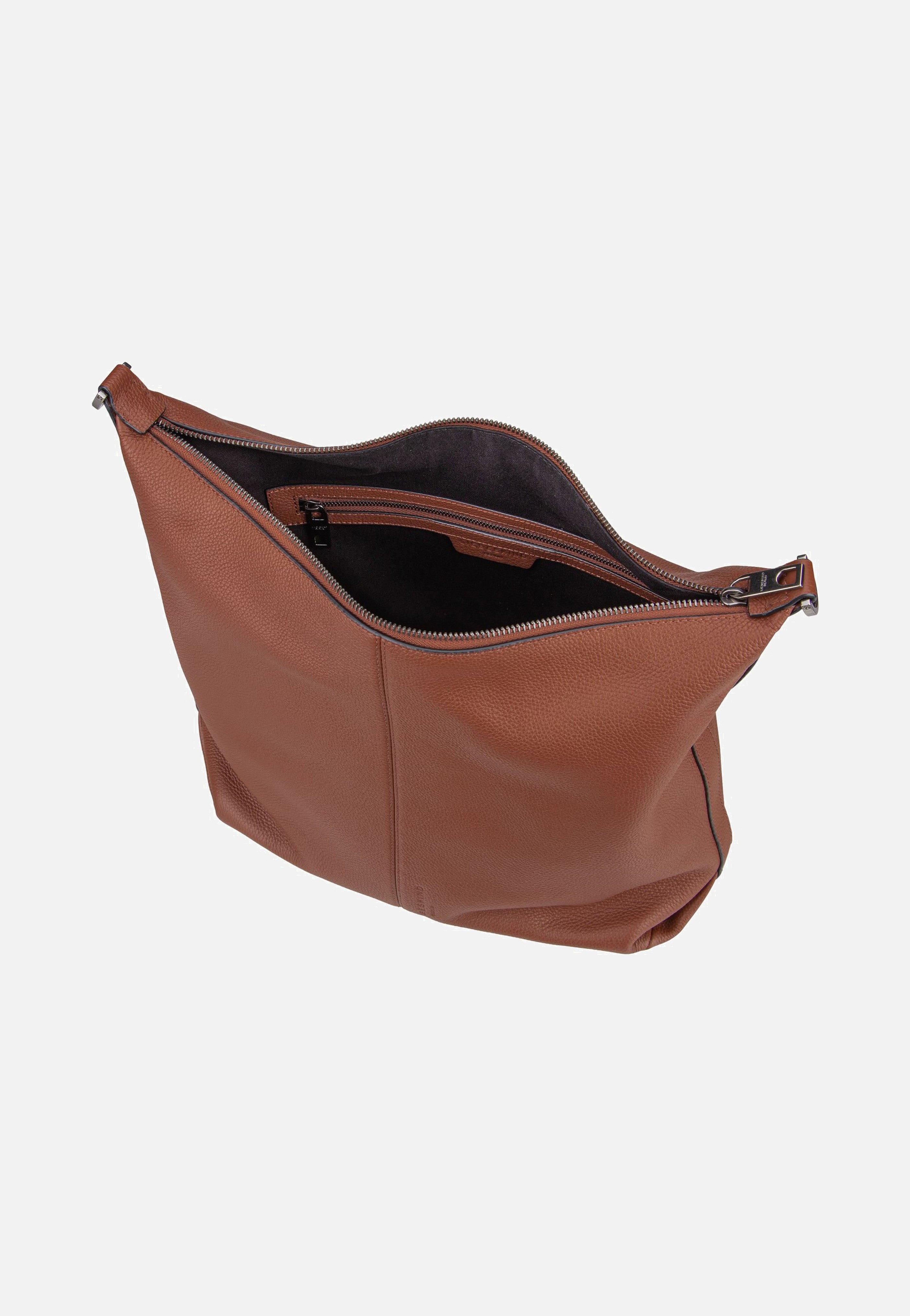 Liebeskind Berlin Paris M Pebble Russet Hobo Bag