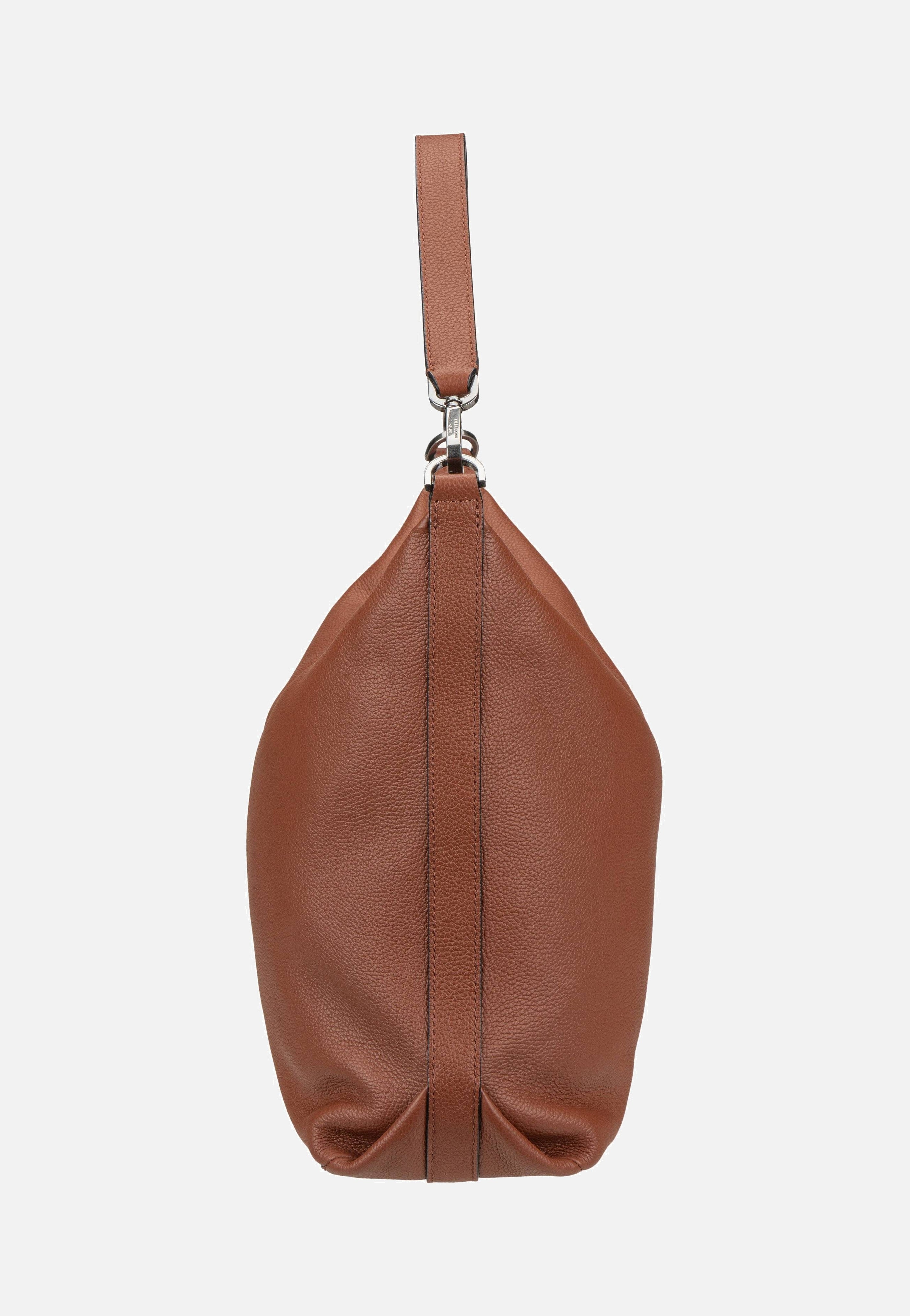 Liebeskind Berlin Paris M Pebble Russet Hobo Bag