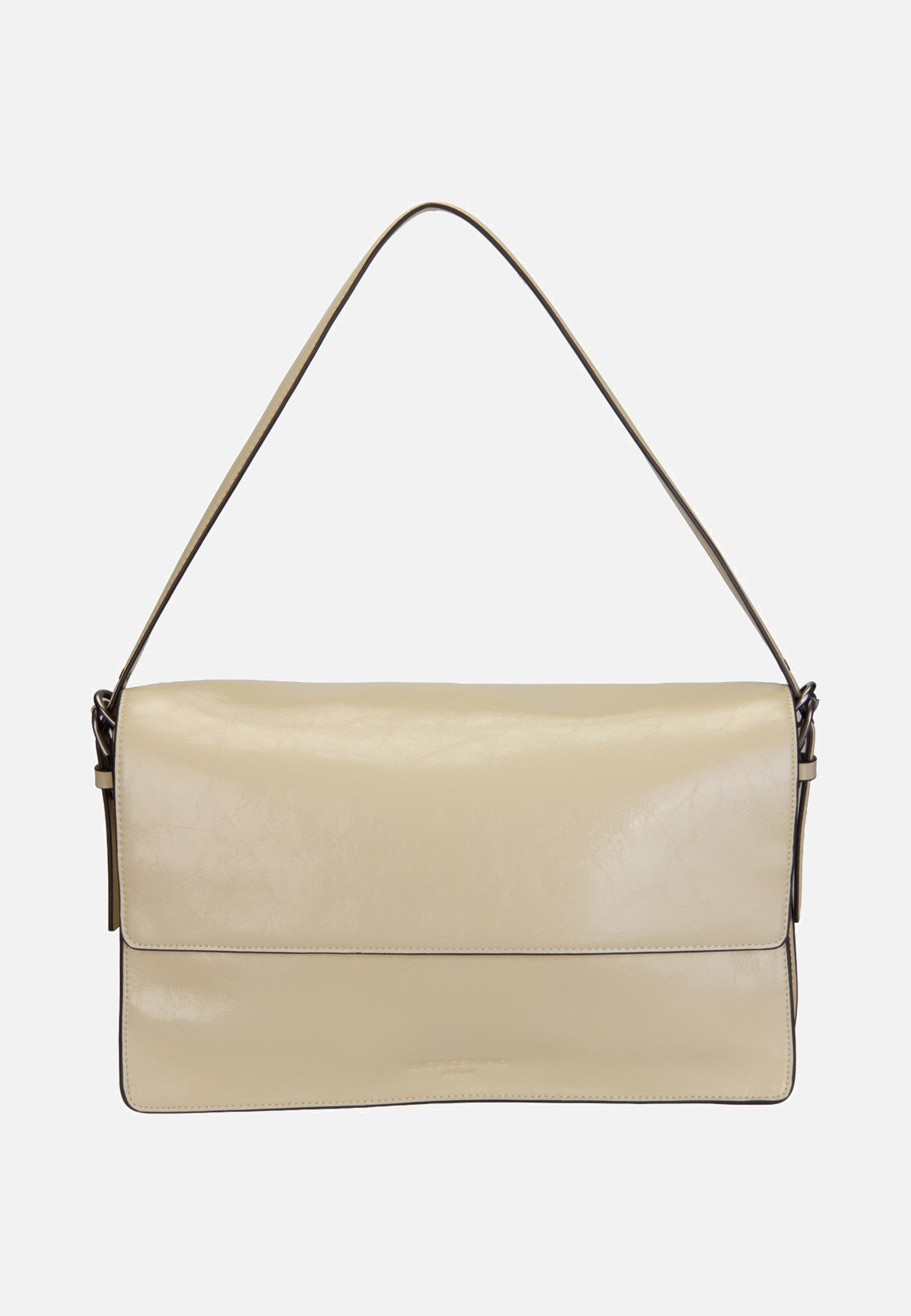 Liebeskind Berlin Audrey M Lack Distressed Biscotti  Shoulder Bag