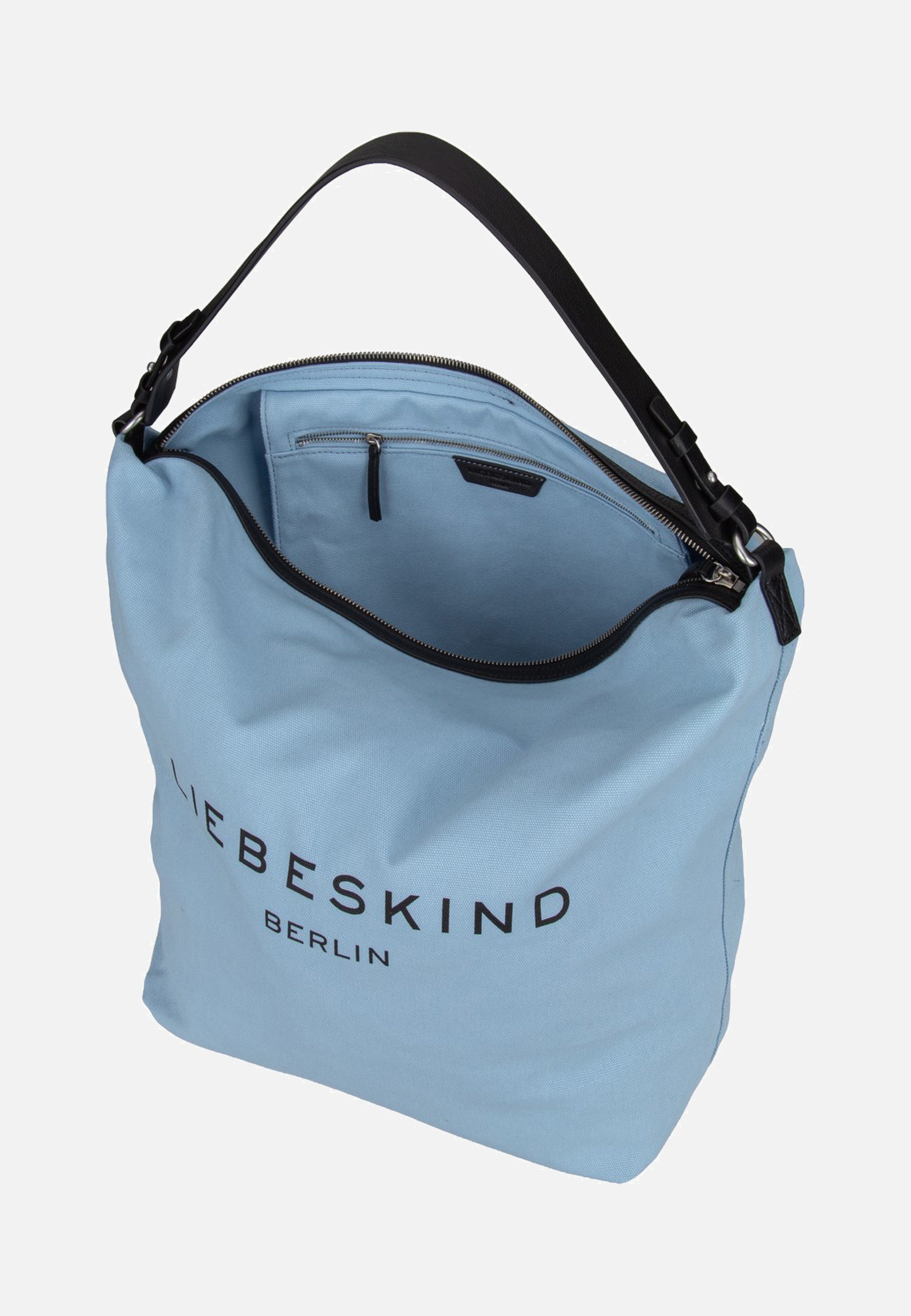 Liebeskind Berlin Clea Hobo L Canvas Blue Denim Hobo Bag