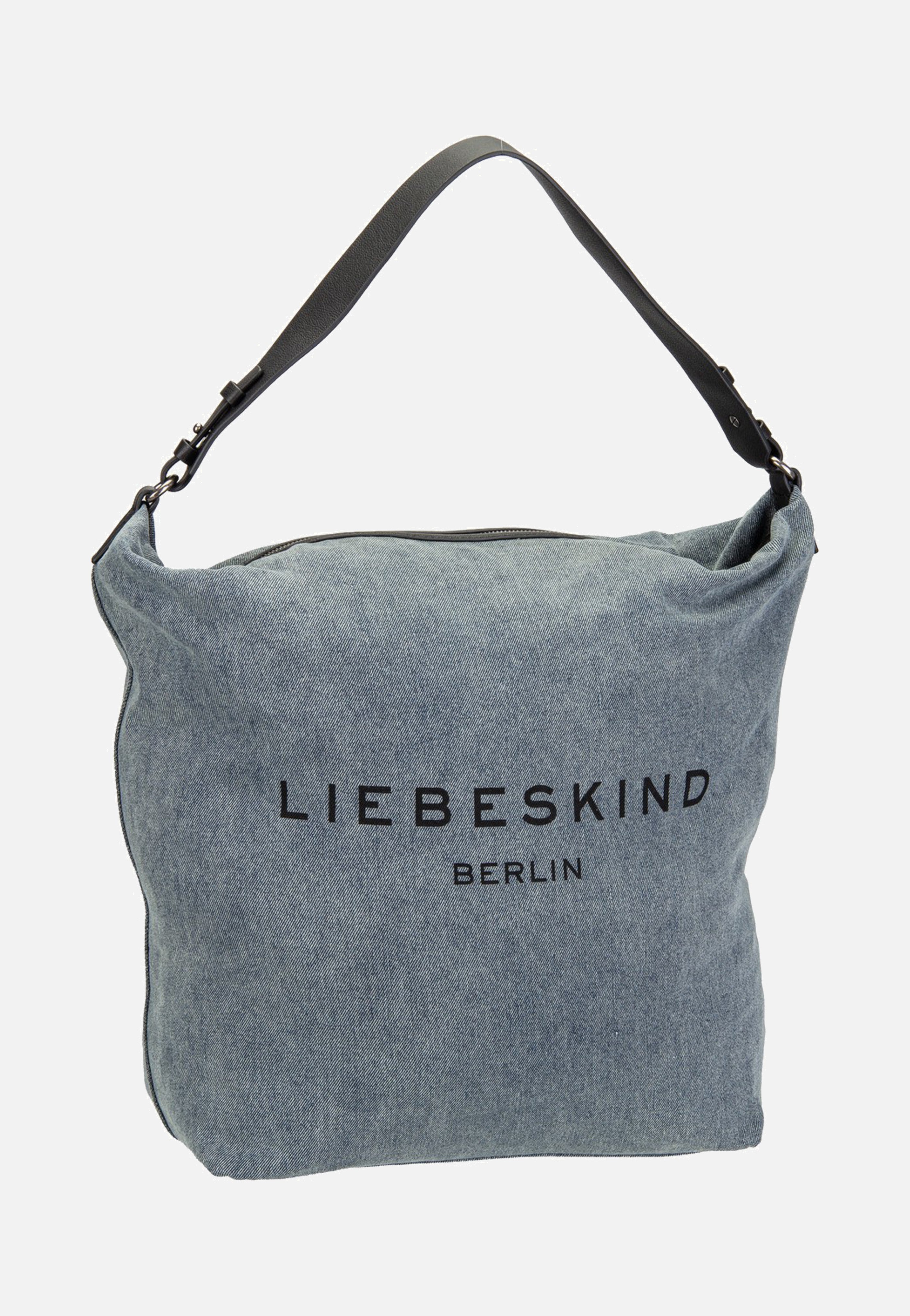 Liebeskind Berlin Clea L Denim Blue Denim Hobo Bag
