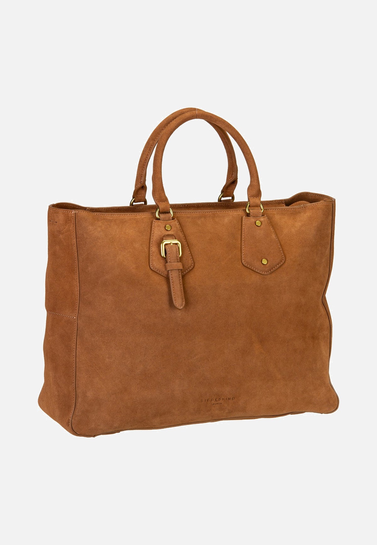 Liebeskind Berlin Cora L Suede Brown Satchel