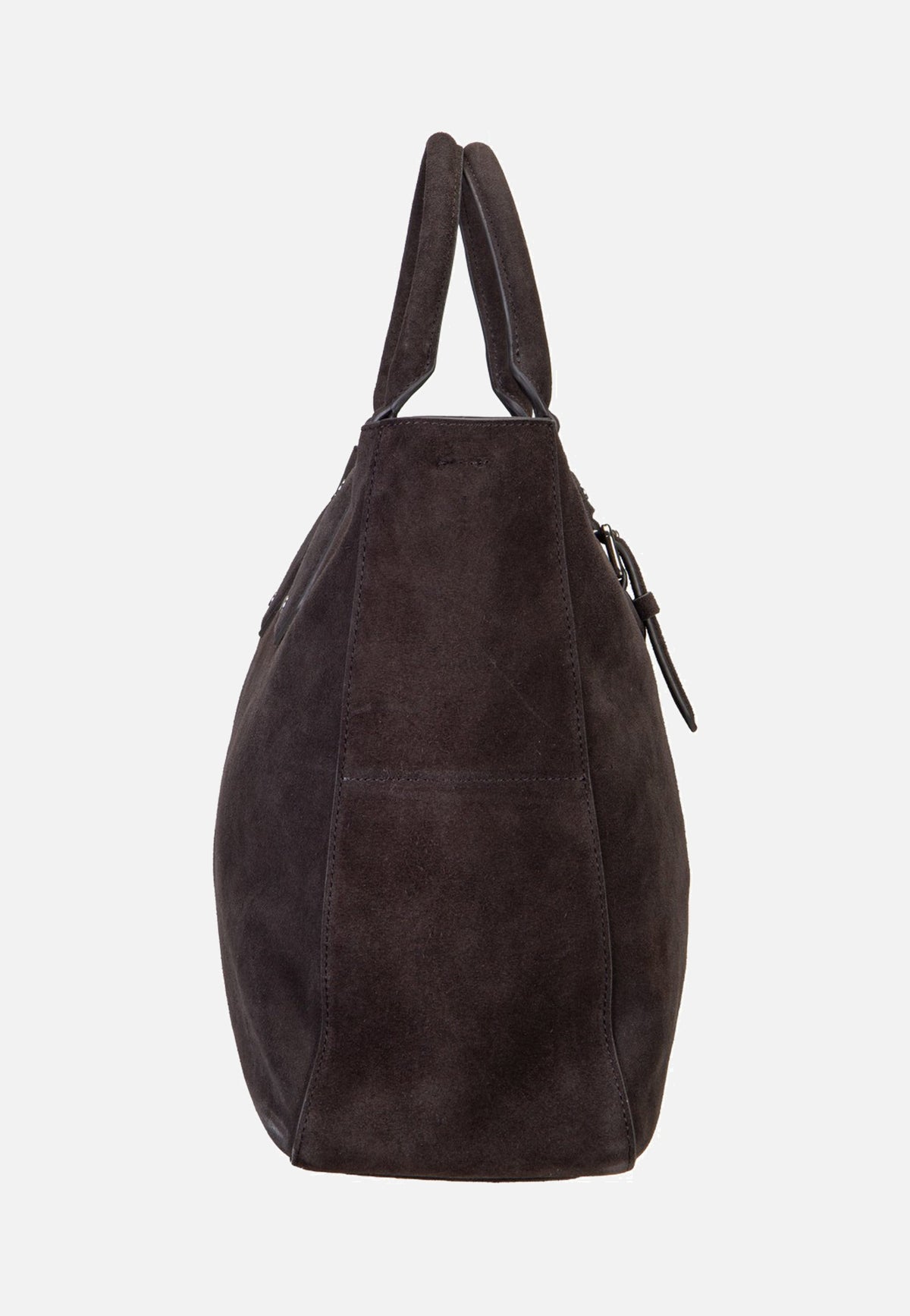Liebeskind Berlin Cora L Suede Deep Soil Satchel