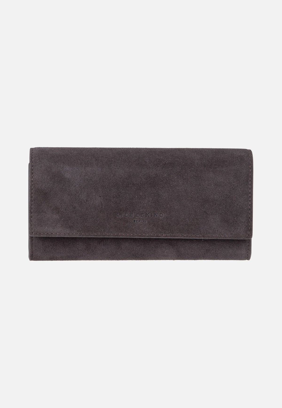 Liebeskind Berlin Cora L Suede Deep Soil Portemonnaie