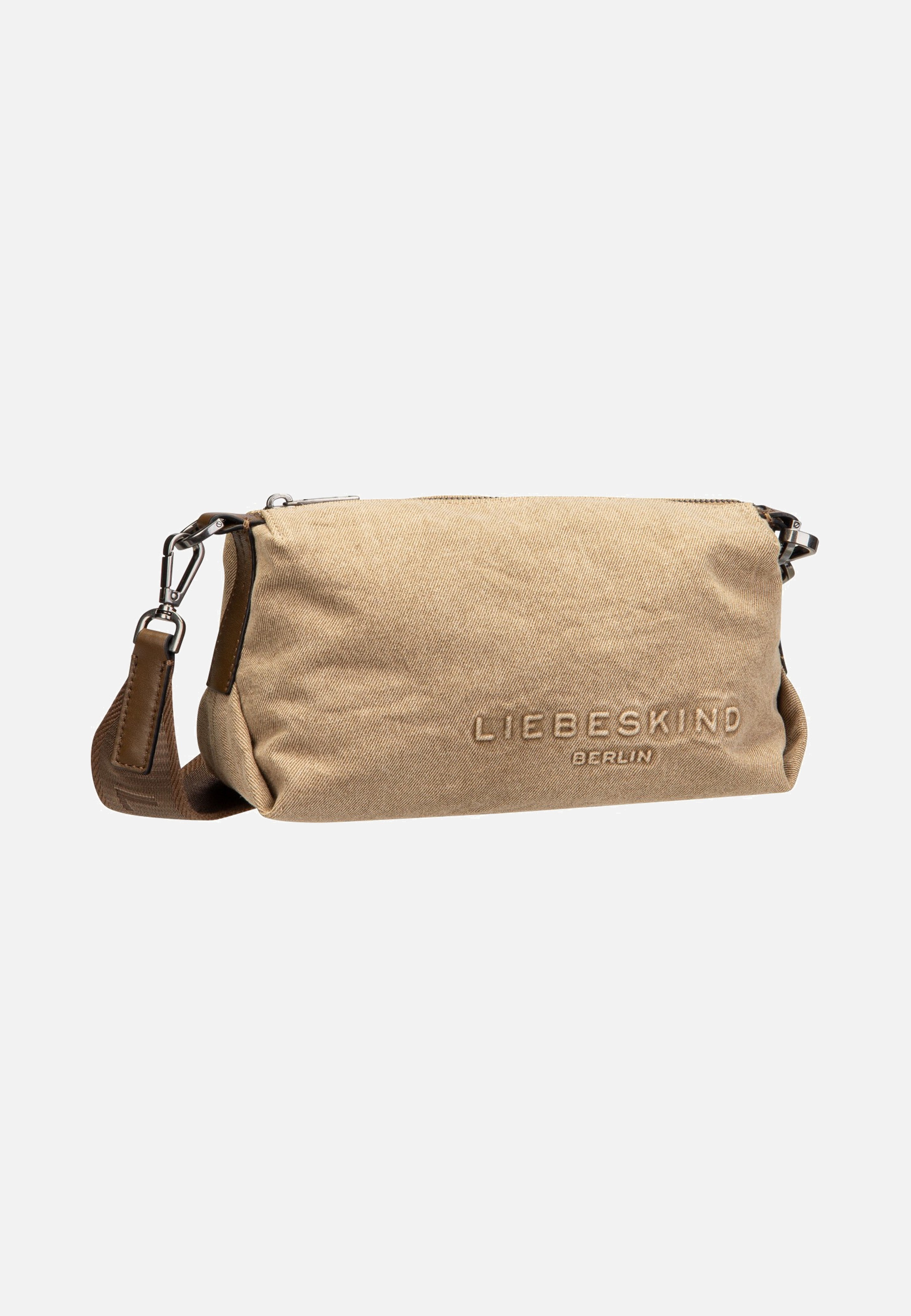 Liebeskind Berlin Elvia Crossbody S Denim Beige Umhängetasche