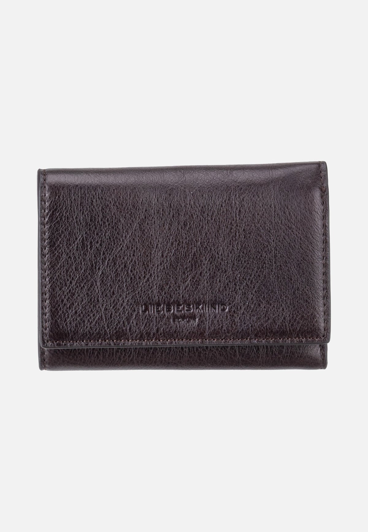 Liebeskind Berlin Farrah II Linn M YAK 3D Leather Deep Soil Portemonnaie