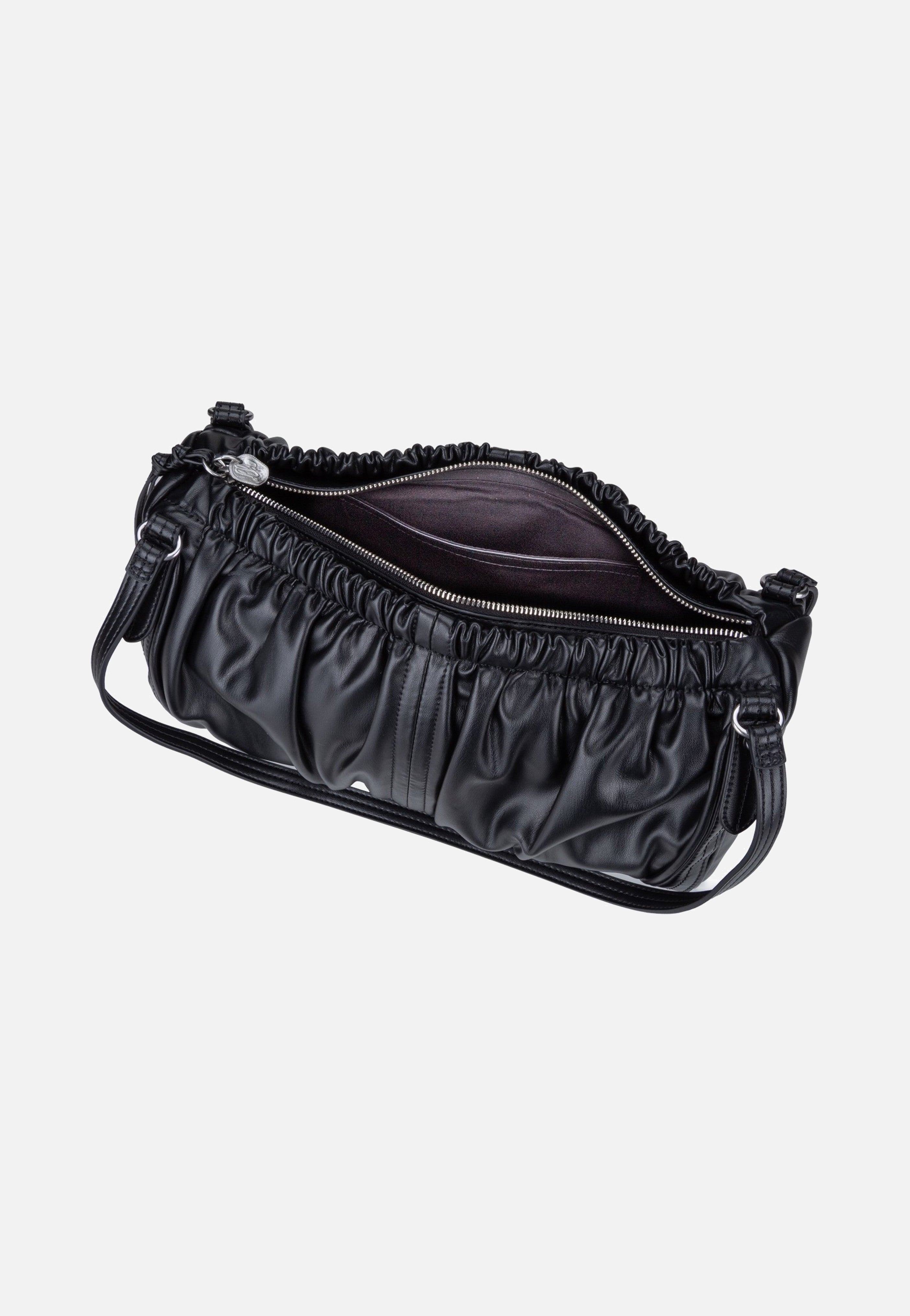 Liebeskind Berlin Faye Satchel M Vintage Goat Black Satchel