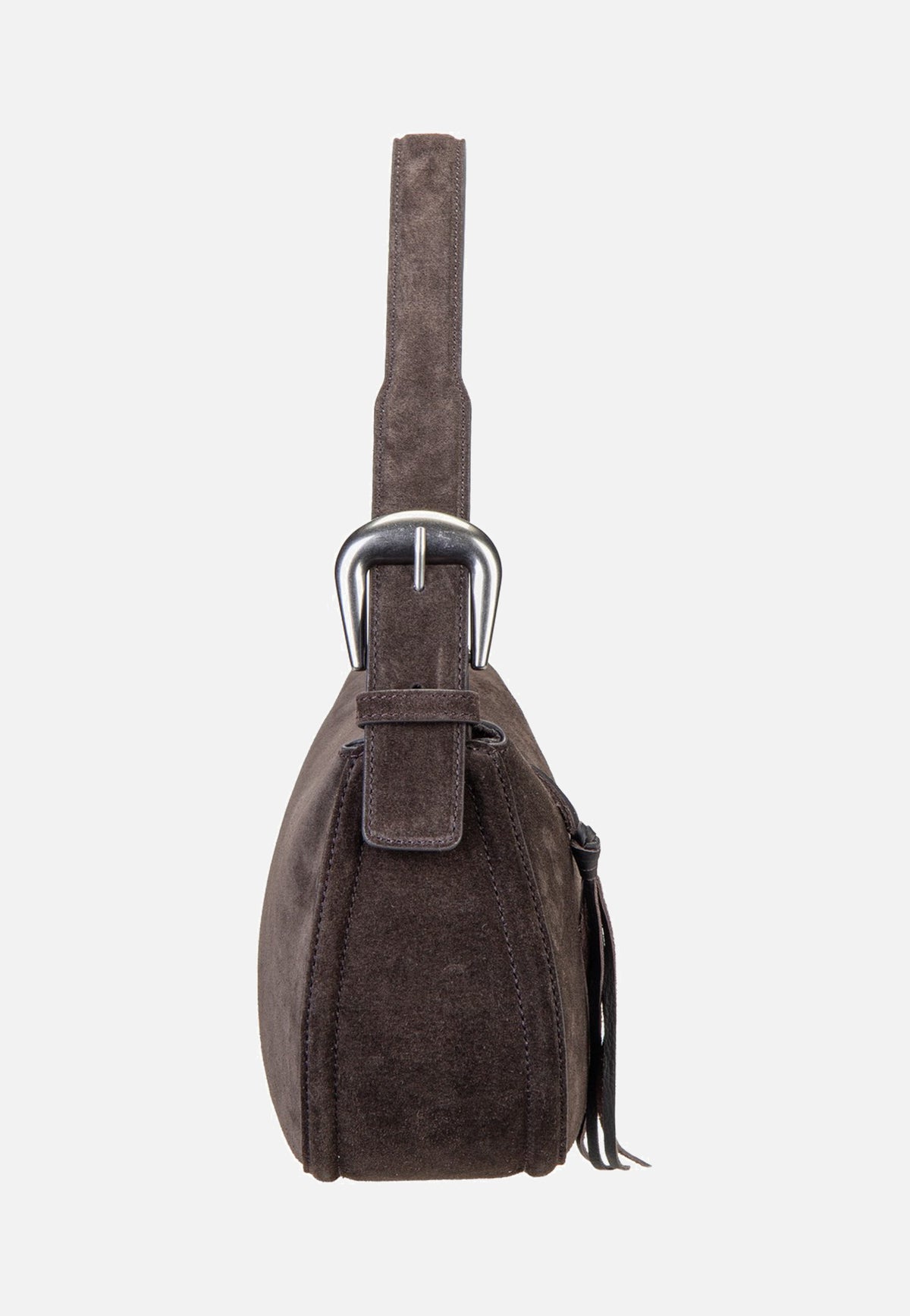 Liebeskind Berlin Ines Hobo M Suede Deep Soil Hobo Bag