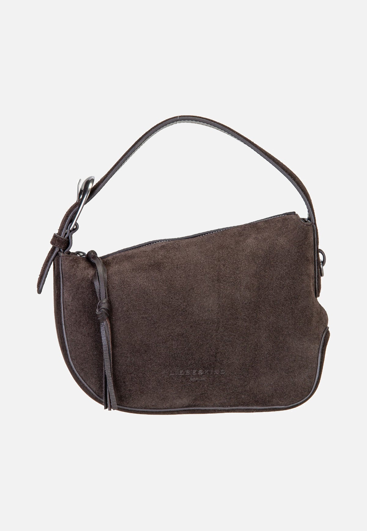 Liebeskind Berlin Ines Hobo S Suede Deep Soil Hobo Bag