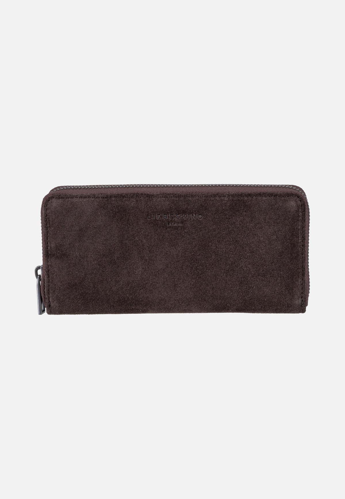 Liebeskind Berlin Ines L Suede Deep Soil Portemonnaie