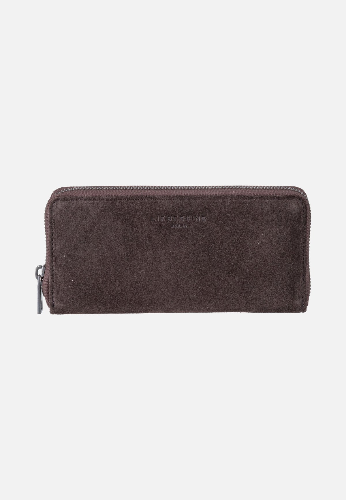 Liebeskind Berlin Ines L Suede Deep Soil Portemonnaie
