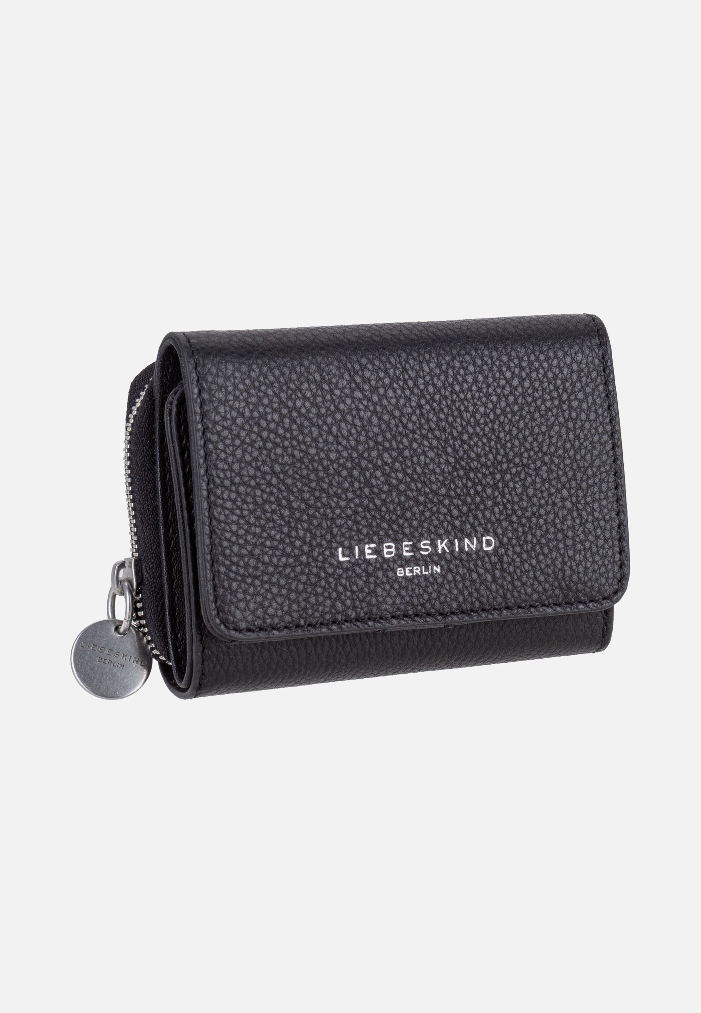 Liebeskind Berlin Lya II Pablita Small Pebble Black Wallet